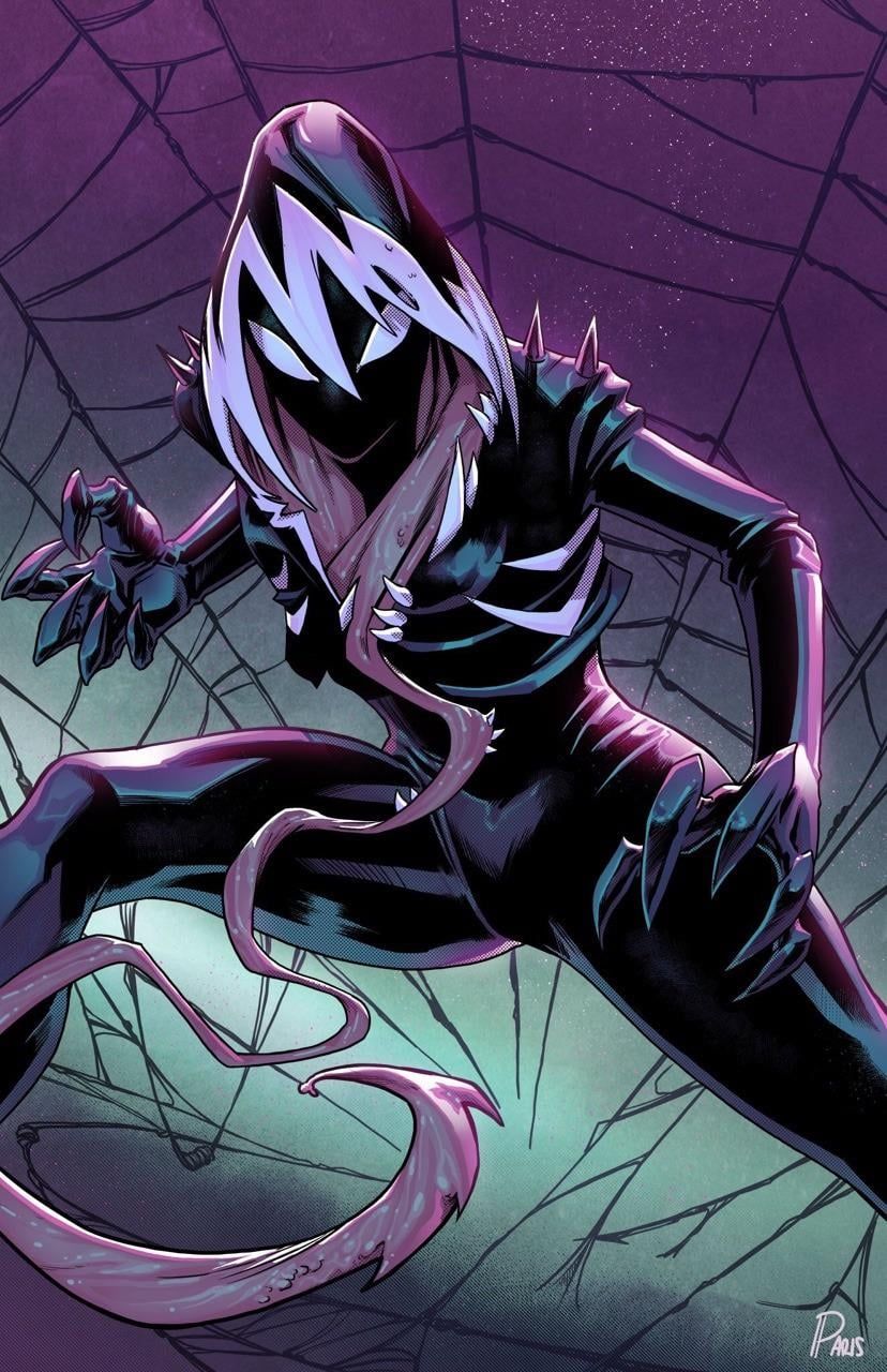 828x1280 I need gwenom art for my phones wallpaper