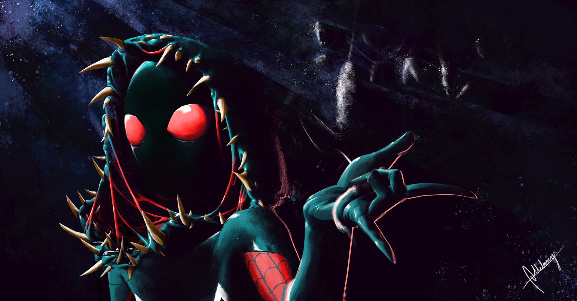 1920x1004 Gwenom Corrupt Ballerina