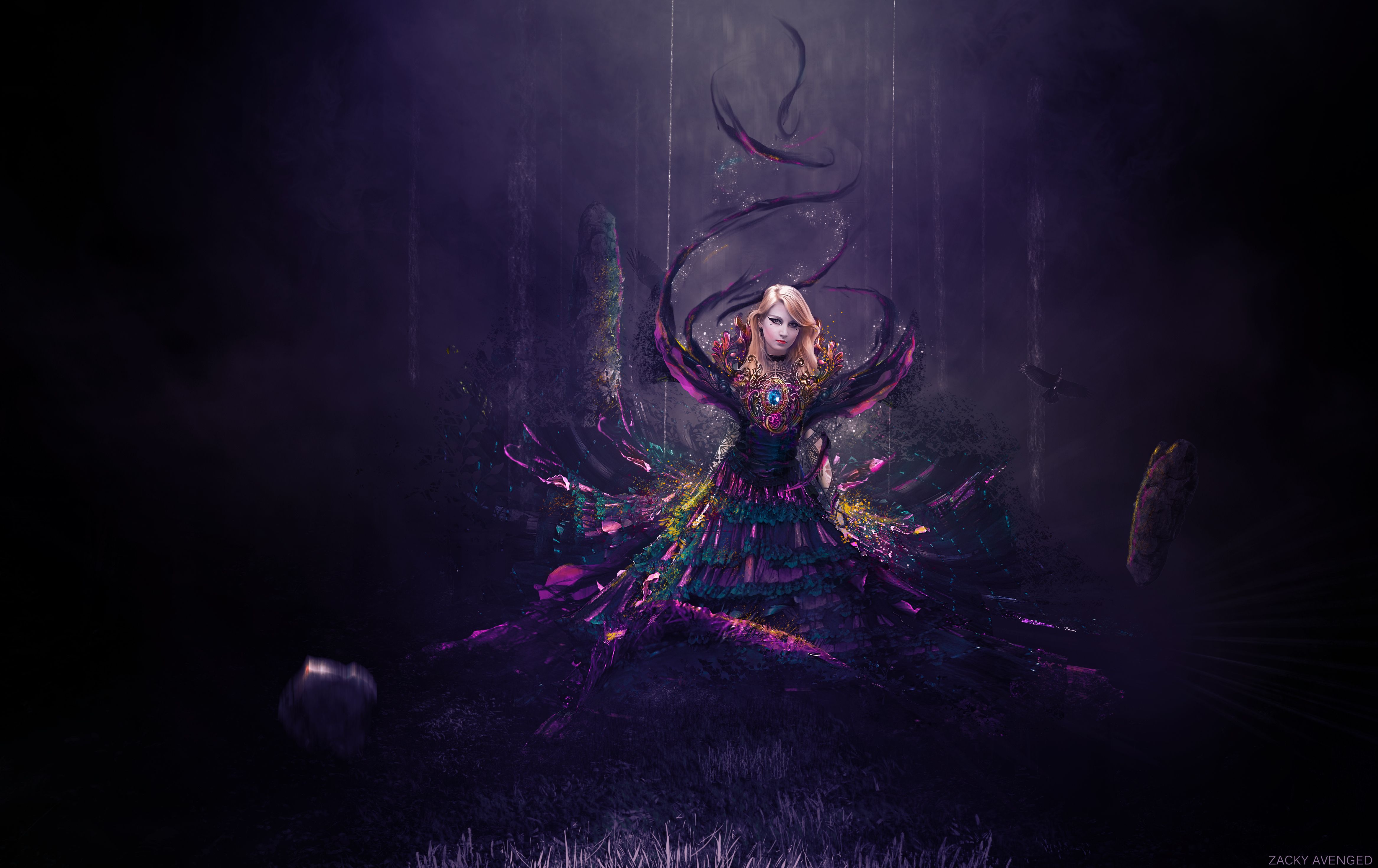 4667x2941 Vivid Fantasy Fairy in 4K Ultra HD Glory