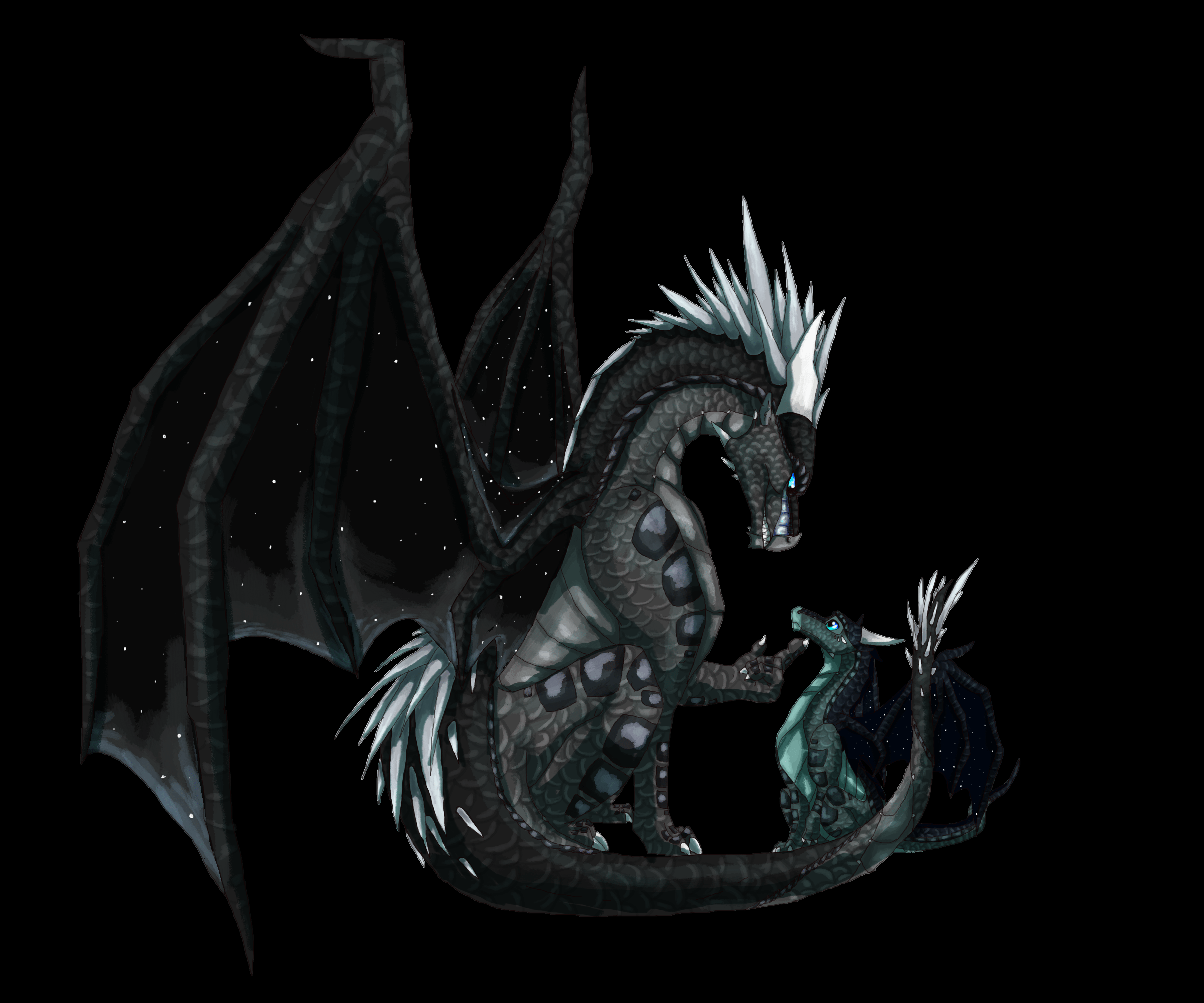 3600x3000 darkstalker and moonwatcher