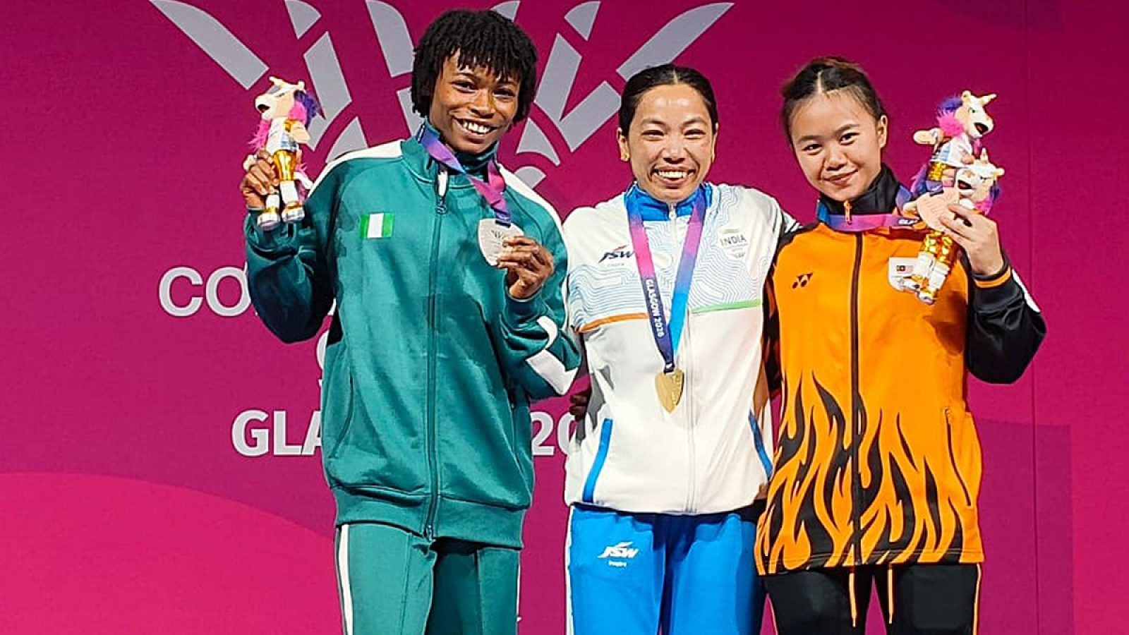 1600x900 Mirabai Chanu wins third Commonwealth Games gold as lifters boost India's medal tally