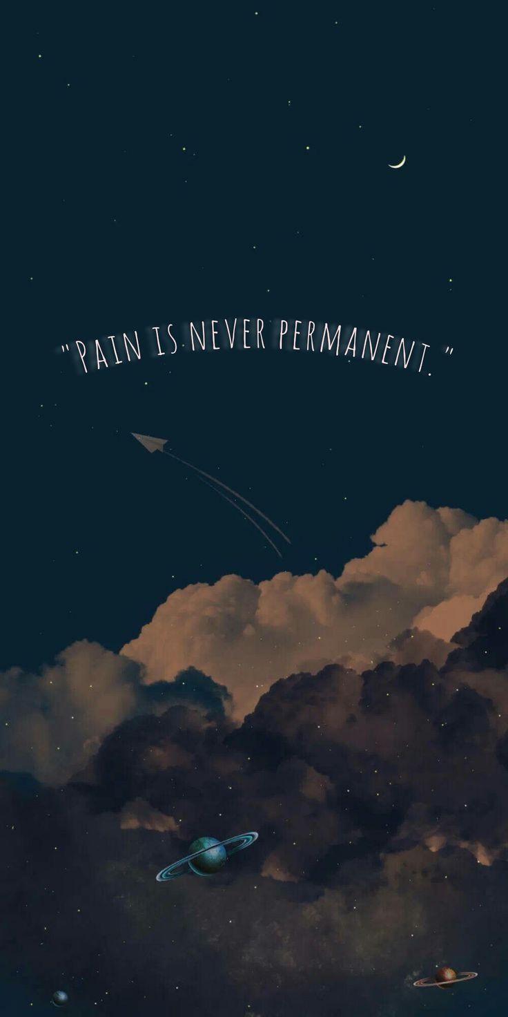 736x1472 Nothing is permanent, not even your pain.!