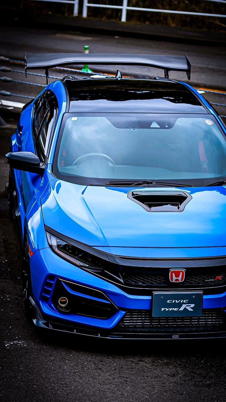 736x1308 Civic Type R. Honda civic type r blue wallpaper, Type r wallpaper iphone, M5 wallpaper
