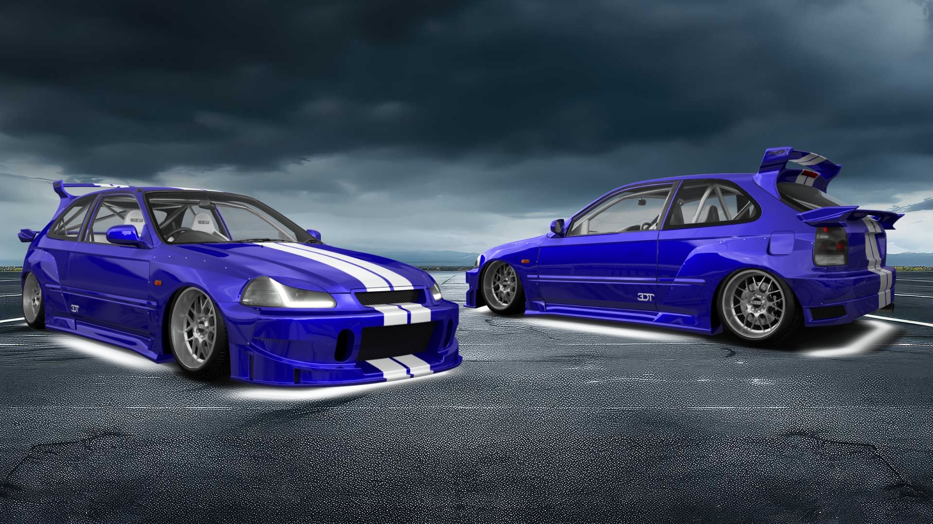 1920x1080 Modified Honda Civic 1997
