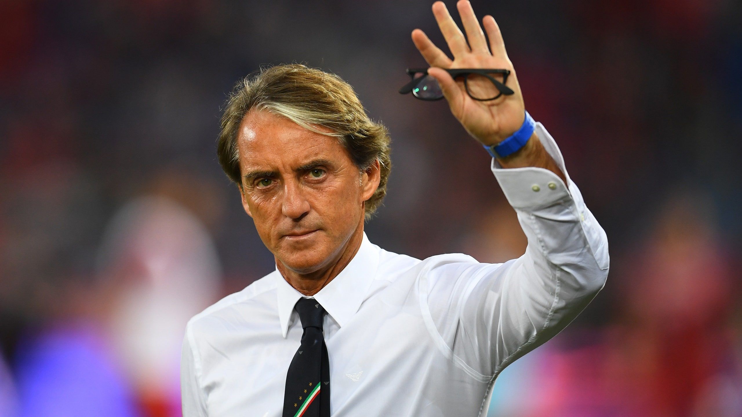 2560x1440 Sky Sport Roberto Mancini resigns from the Italian national team