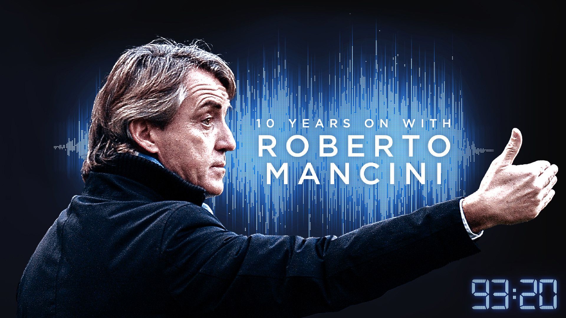 1920x1080 93:20. Roberto Mancini extended interview now on CITY+