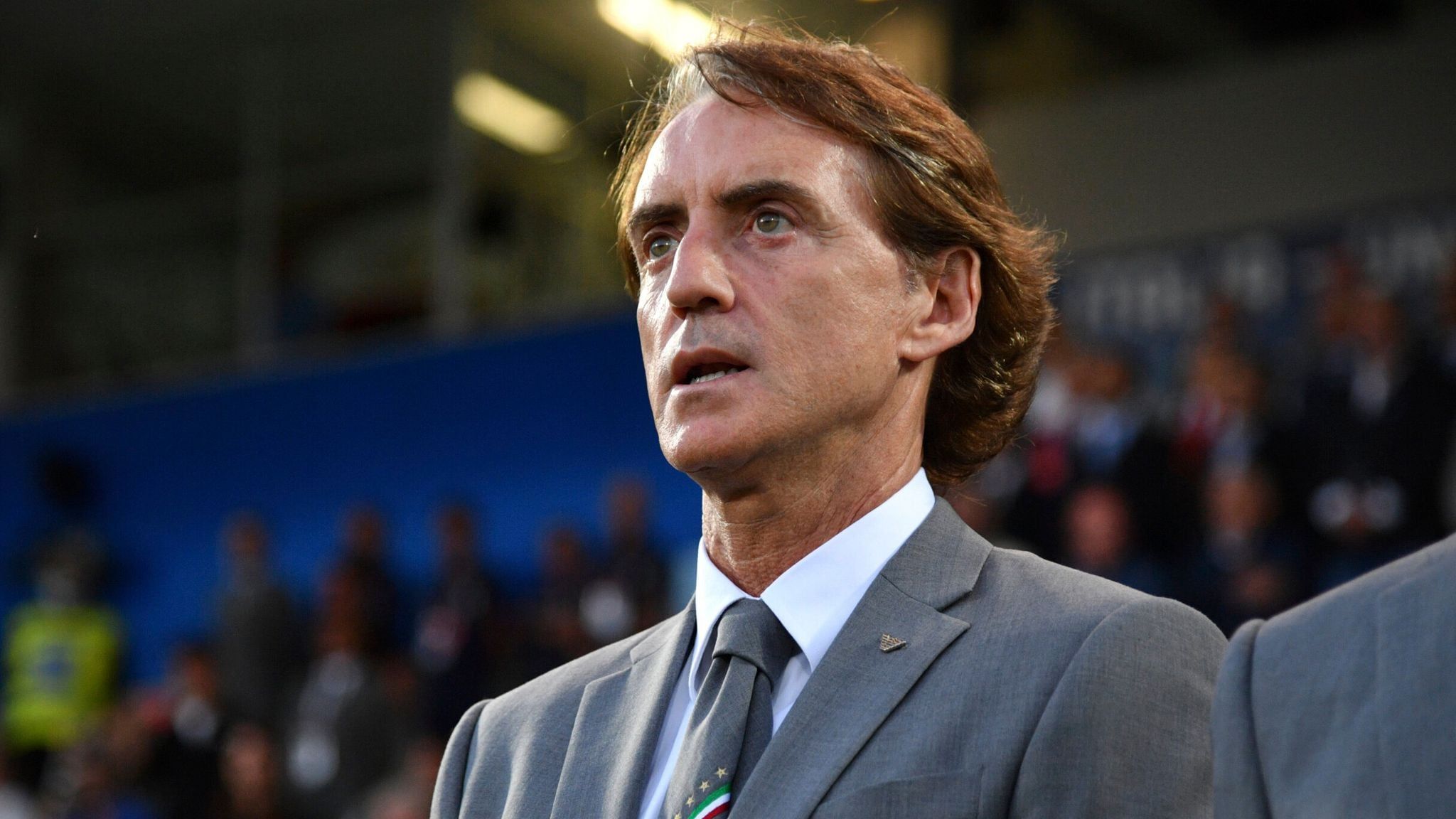 2048x1152 Mancini Returns As Coach Of Crisis Hit Italy. Sports. Bangladesh Sangbad Sangstha (BSS)