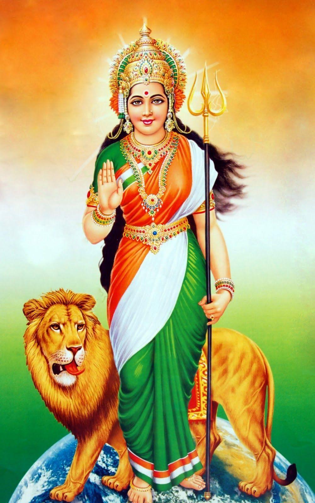1001x1600 Bharat Mata : The Mother India. Mother india, Indian flag image, Indian flag wallpaper