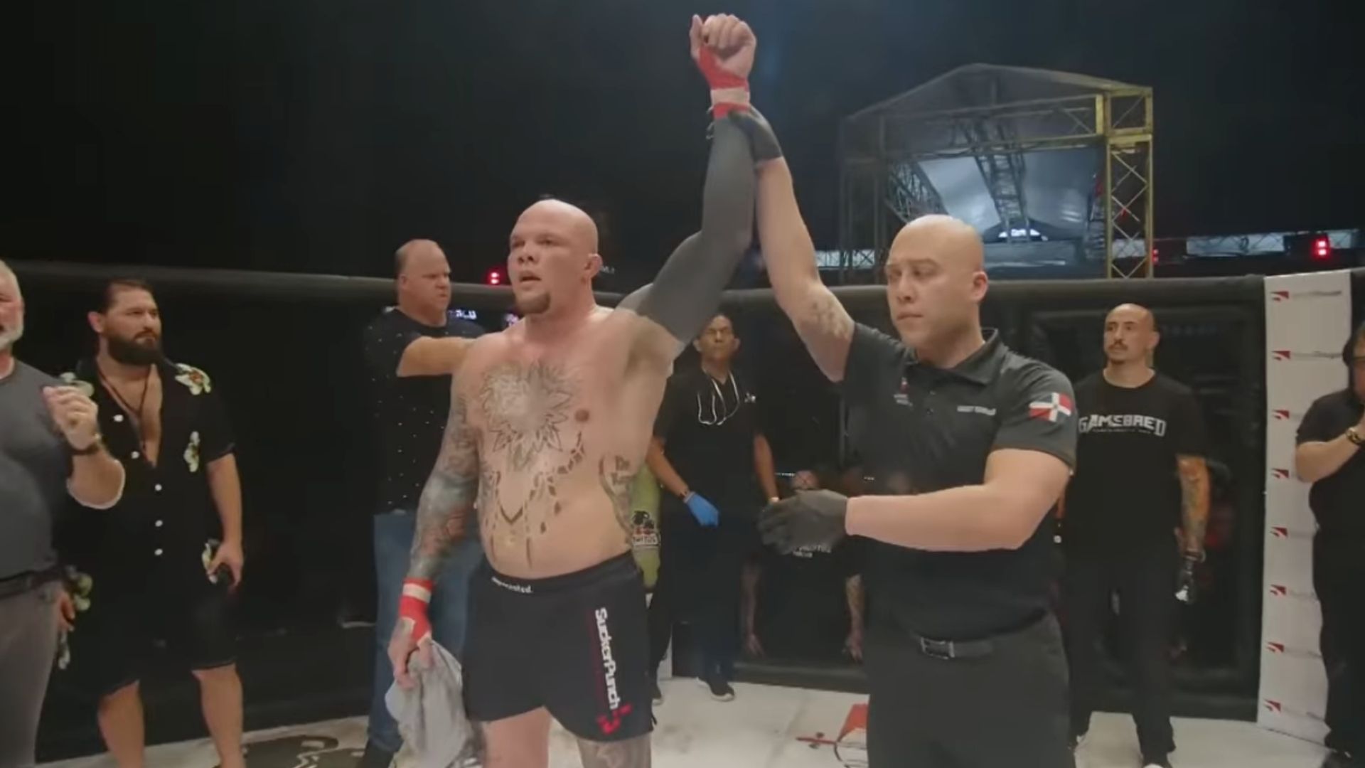 1920x1080 Watch Anthony Smith Return From Retirement To Batter Ex UFC Contender In Gamebred Bareknuckle MMA