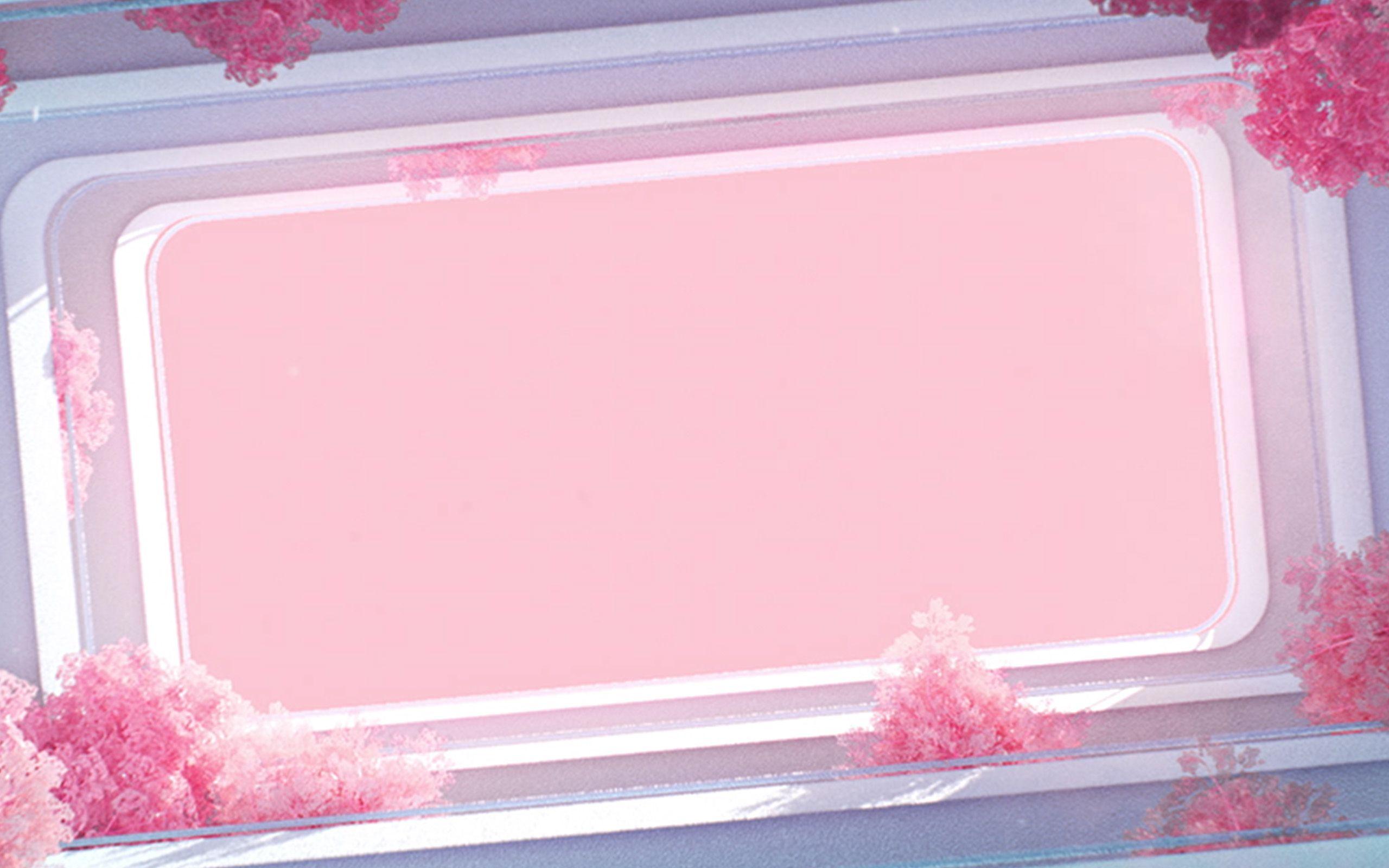 2560x1600 wallpaper for desktop, laptop. architecture minimal simple flower pink art