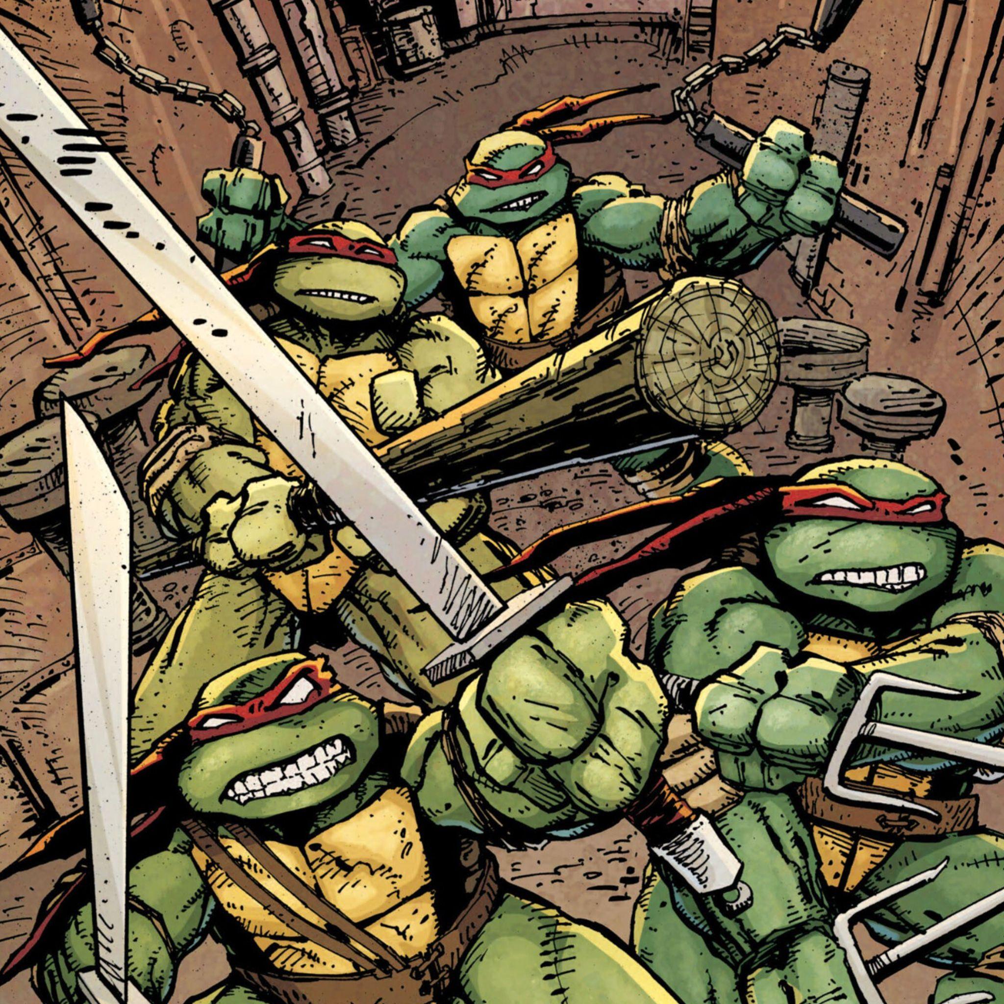 classic teenage mutant ninja turtles wallpaper