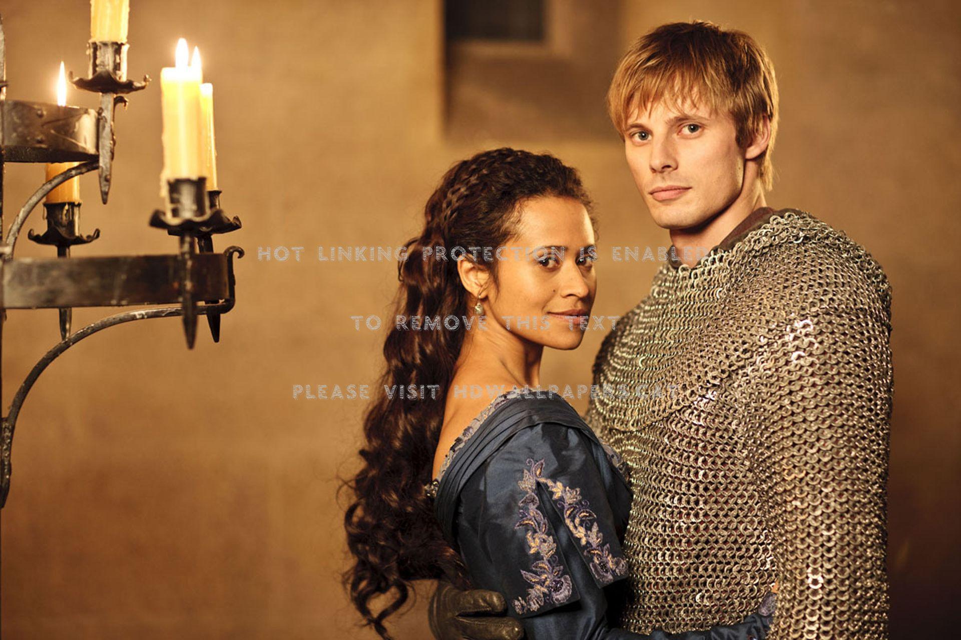 1920x1280 guinevere and arthur merlin gwen actors tv