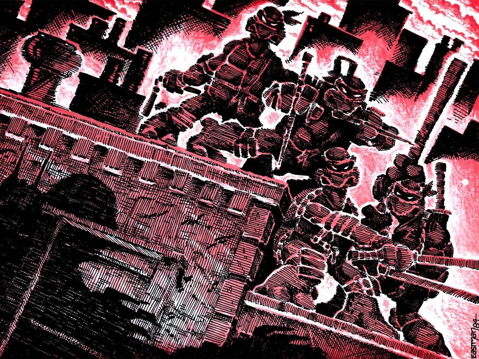 1600x1200 Teenage Mutant Ninja Turtles Comic To Cartoon To Movie Narrated