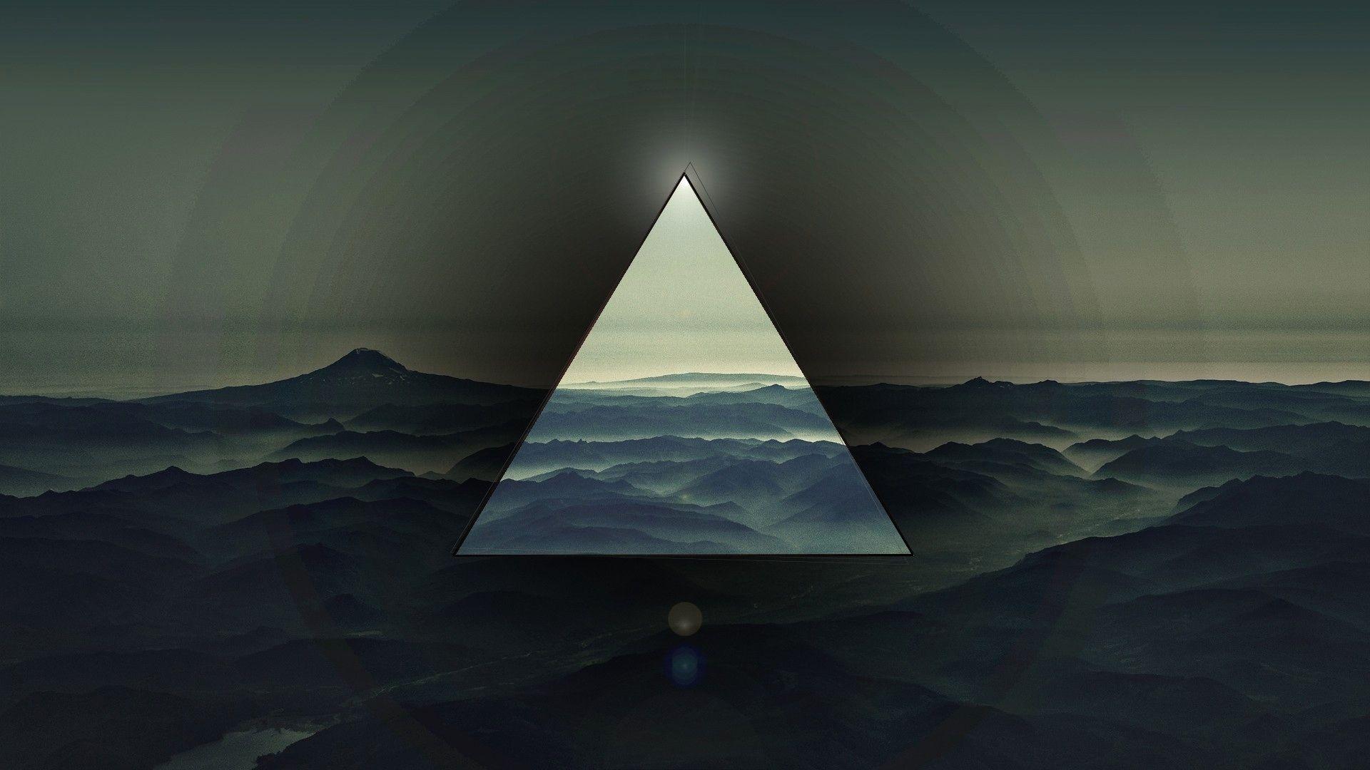 1920x1080 Triangle Wallpaper Luxury Wallpaper Triangle Light Dark Wallhaven HD Wallpaper Wallhere Combination of The Hudson