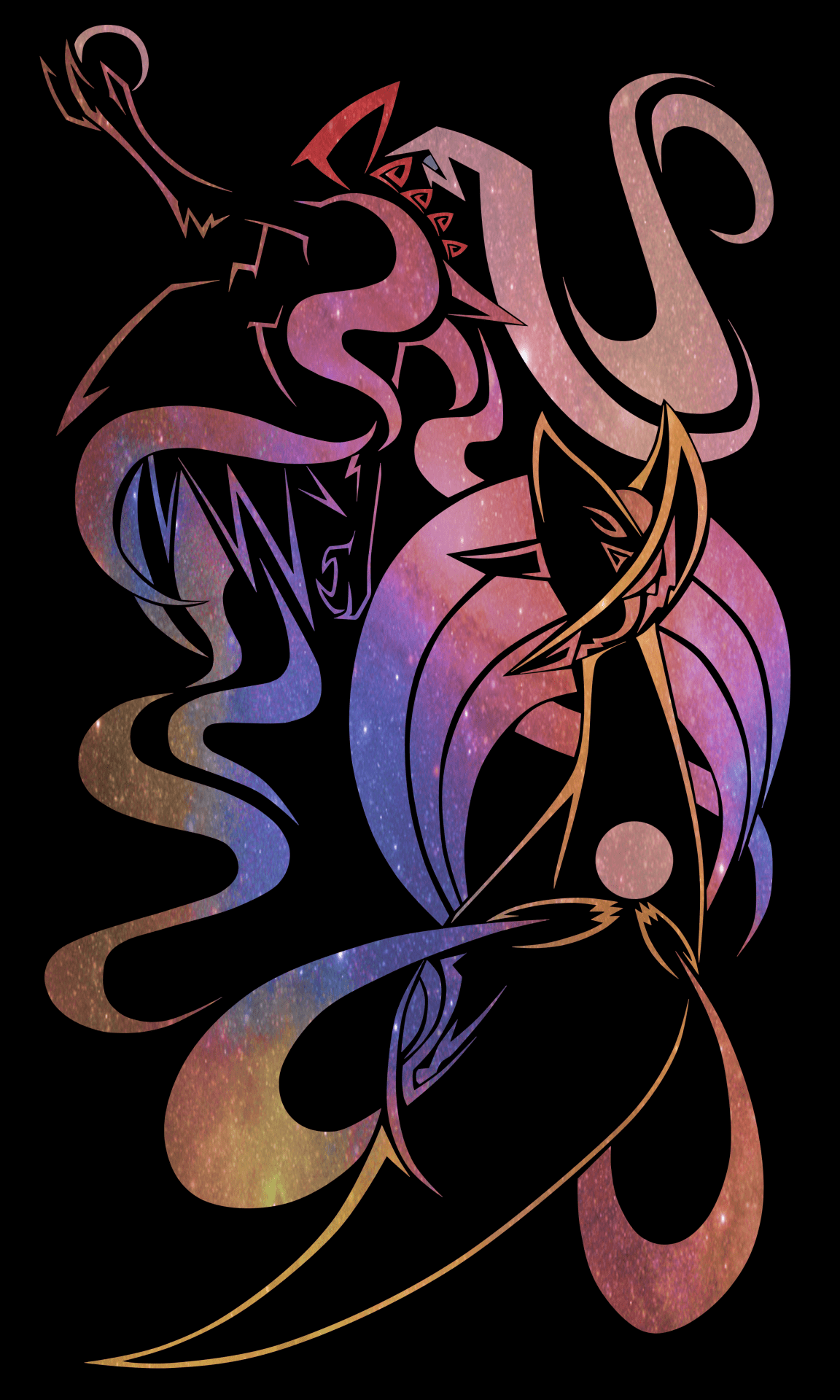 1152x1920 Darkrai and Cresselia. Pokemon, Pokemon art, Pokemon dragon