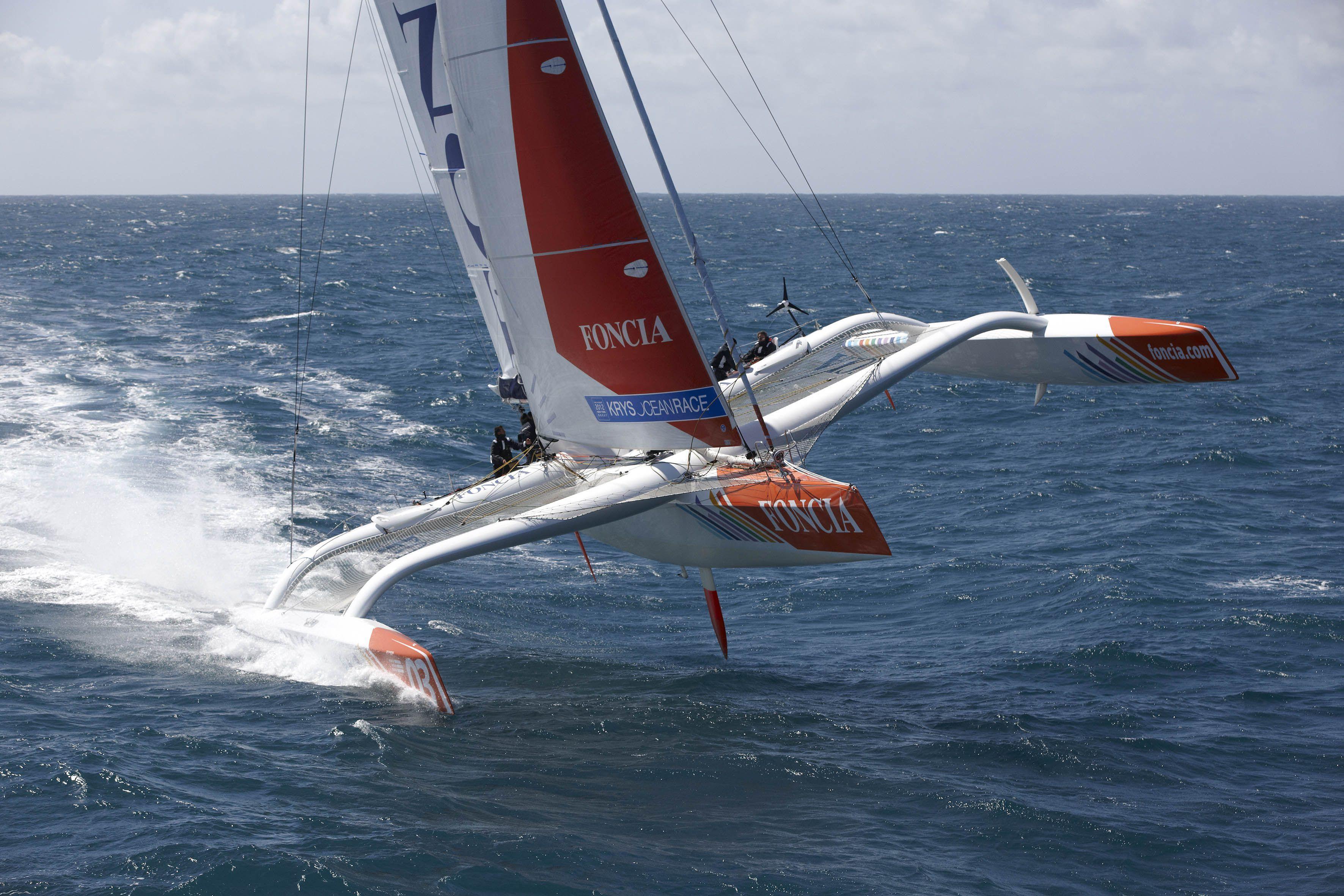 3543x2362 Trimaran Computer Wallpaper, Desktop Backgroundx2362. Offshore boats, Sailing yacht, Sailing catamaran