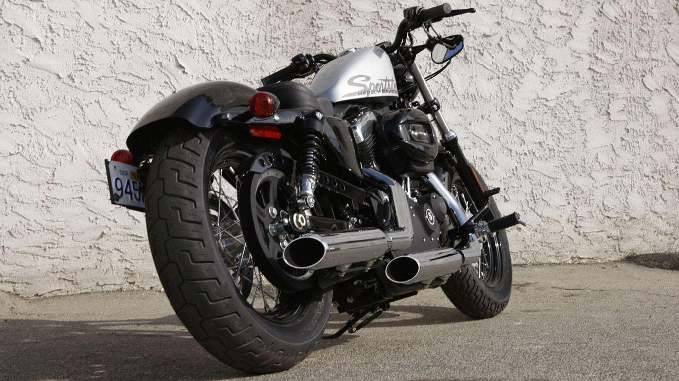 1366x768 Harley davidson forty eight wallpaper