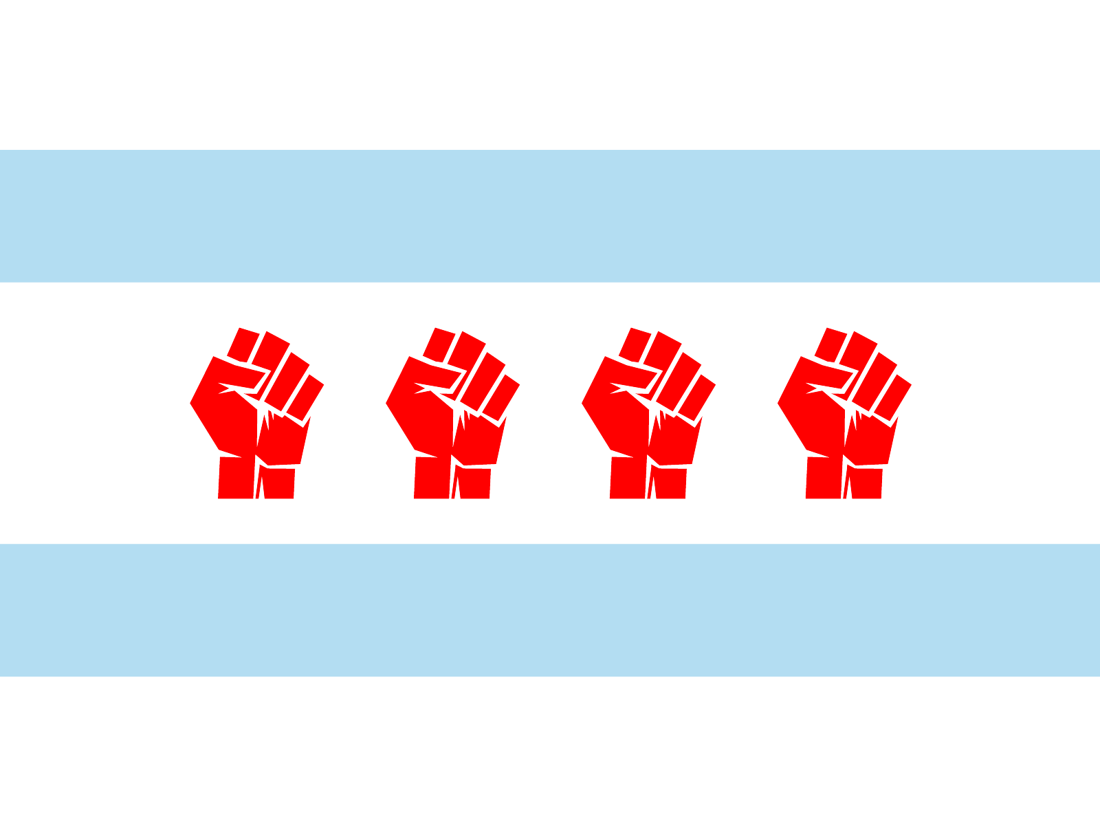 1600x1200 BLM Chicago Flag by Anthony Guagliardo on Dribbble