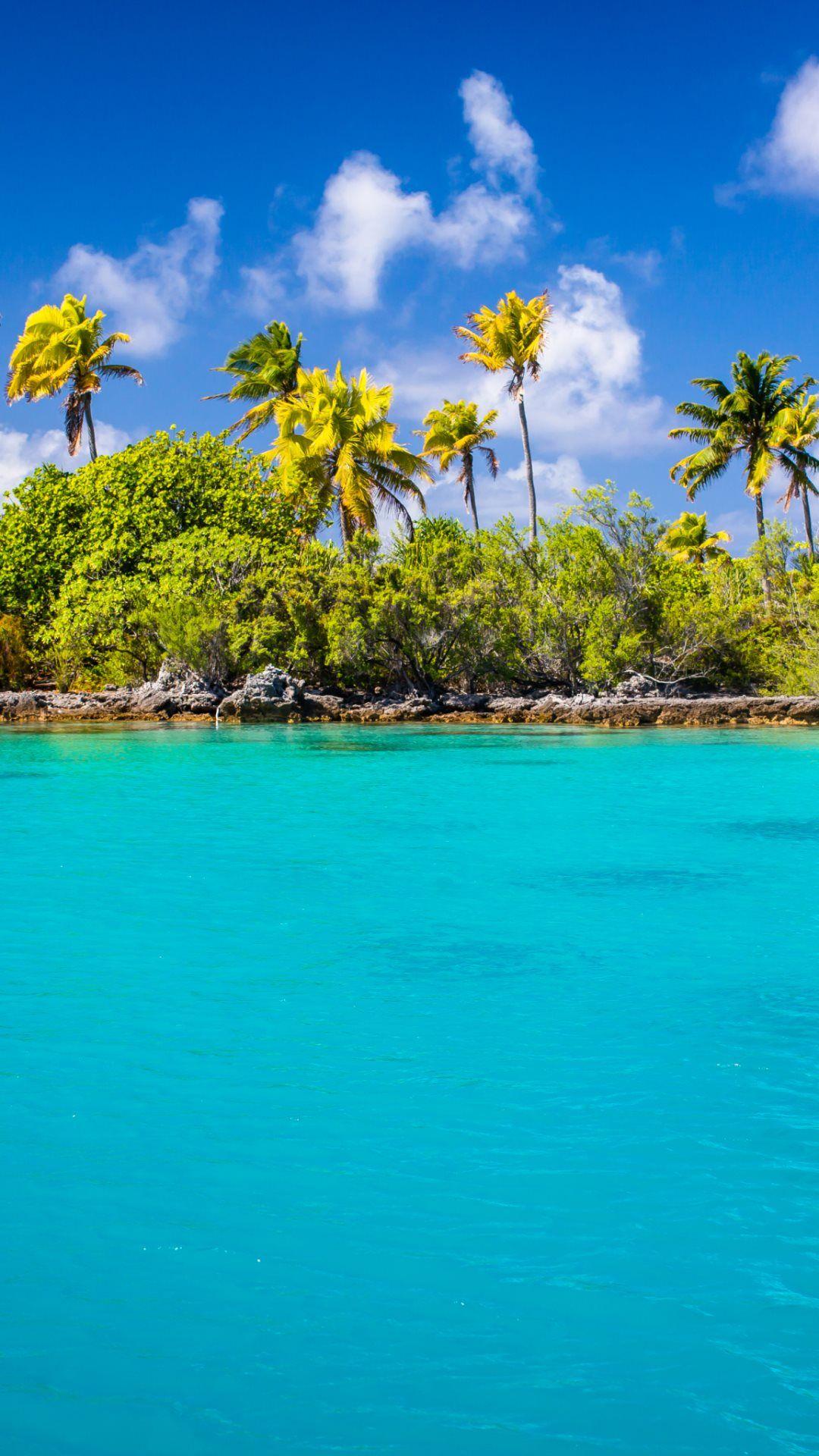 1080x1920 Exotic Blue Lagoon Android wallpaper. iOS wallpaper and Android wallpaper