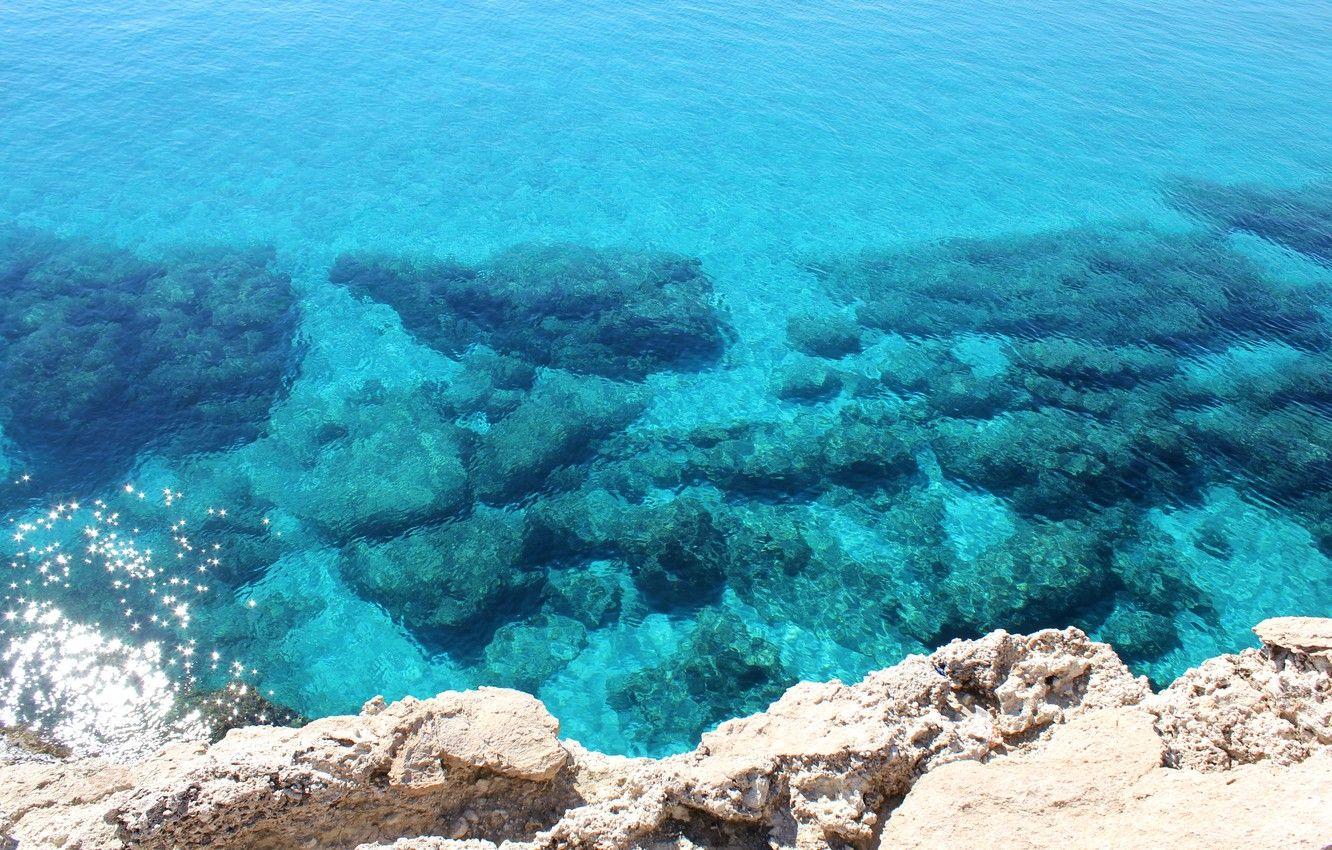 1332x850 Wallpaper sea, water, beach, turquoise, Lazur, turquoise, Cyprus, Cyprus, blue lagoon, blue lagoon, clean water image for desktop, section природа