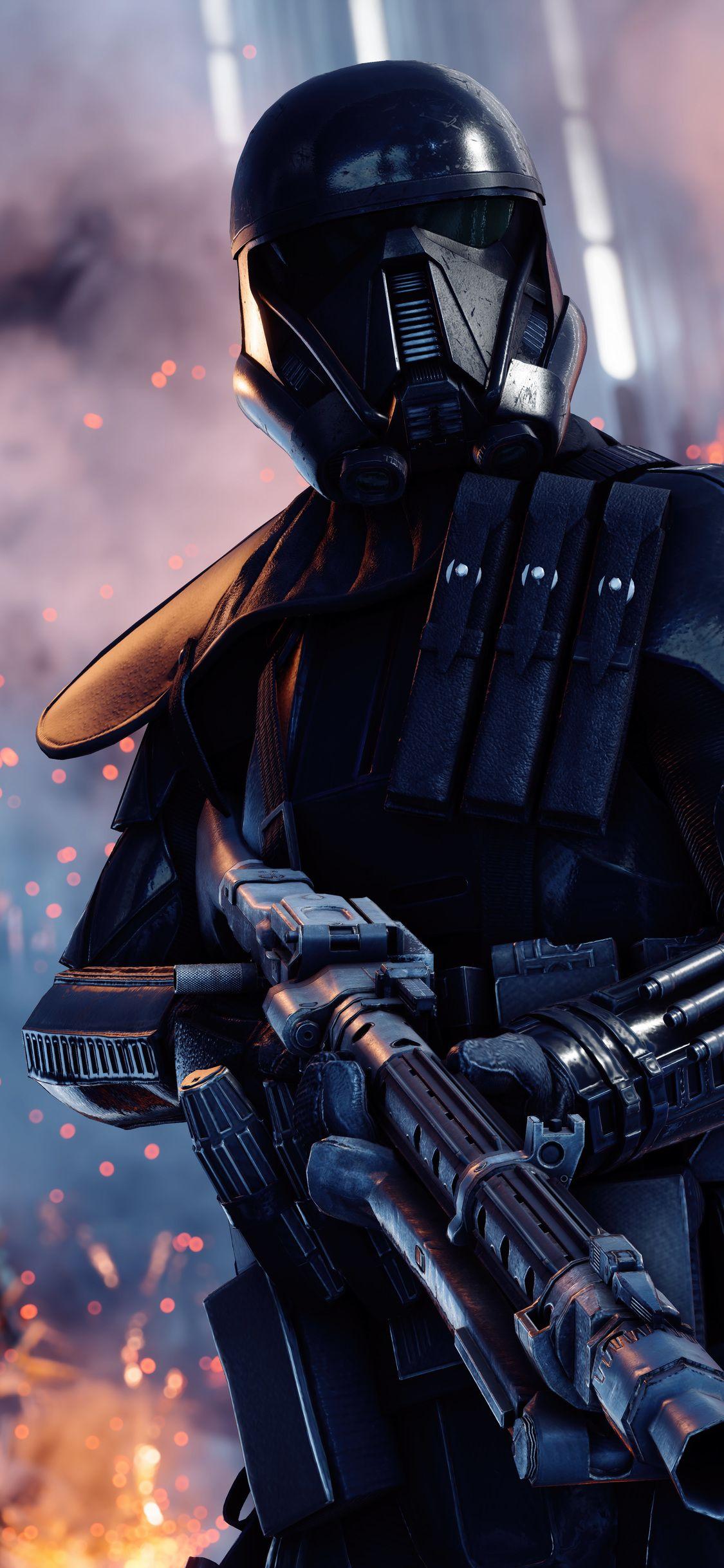 1125x2436 Death Trooper Star Wars Battlefront II iPhone X, iPhone 10