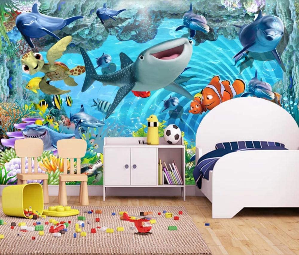 1000x853 Mbwlkj Children Wallpaper 3D Sea World Whale Wall Mural Custom Photo Wallpaper Waterproof Wedding Decor 400cmx280cm