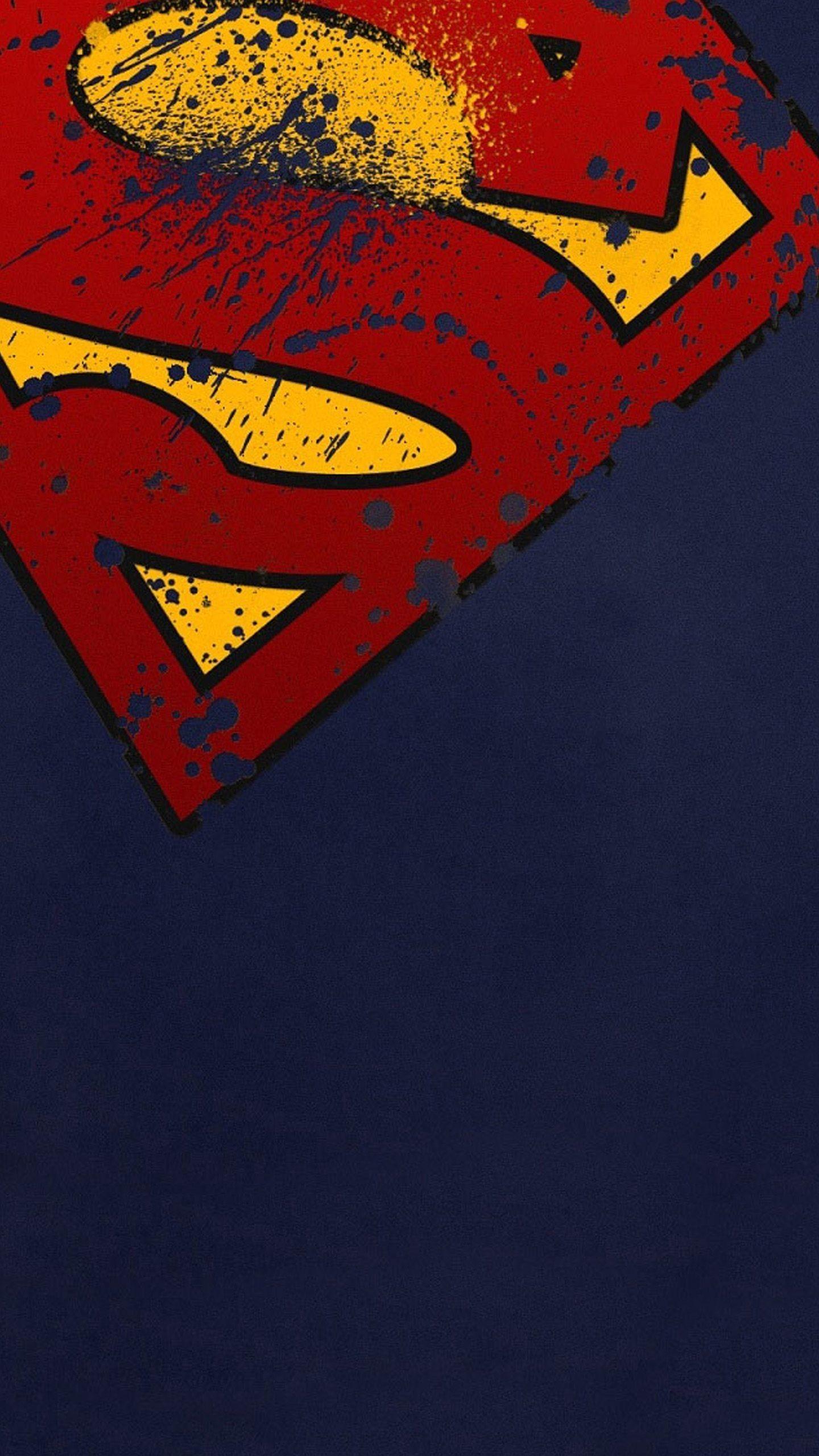 1440x2560 Superman Phone Wallpaper
