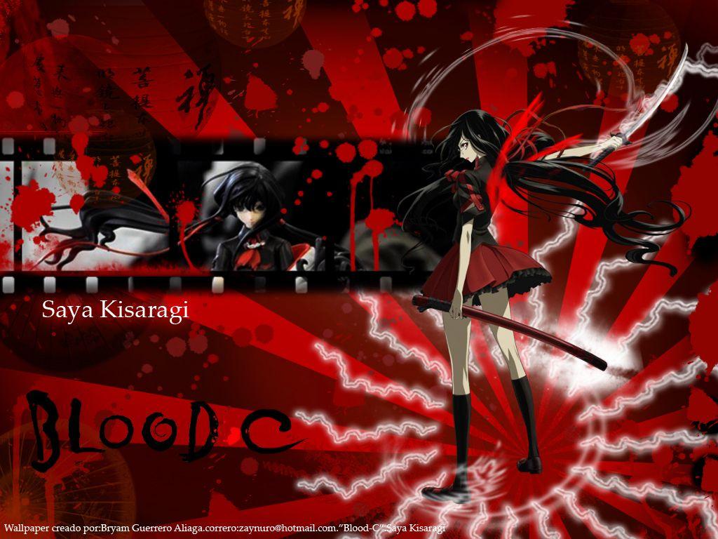 1024x768 Blood C Wallpaper