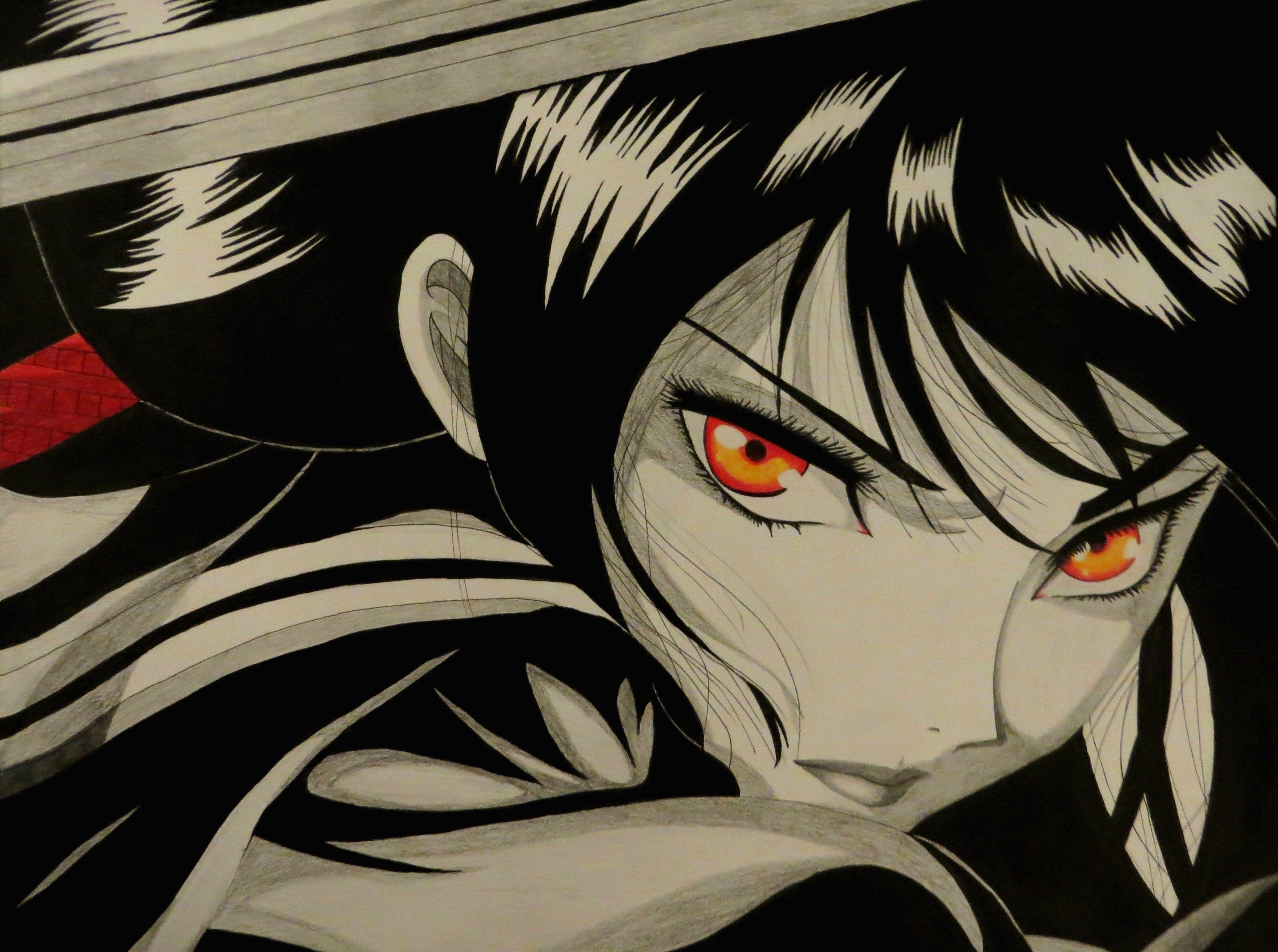 3520x2623 Anime Girls, Blood C, Kisaragi Sayax2623 Wallpaper
