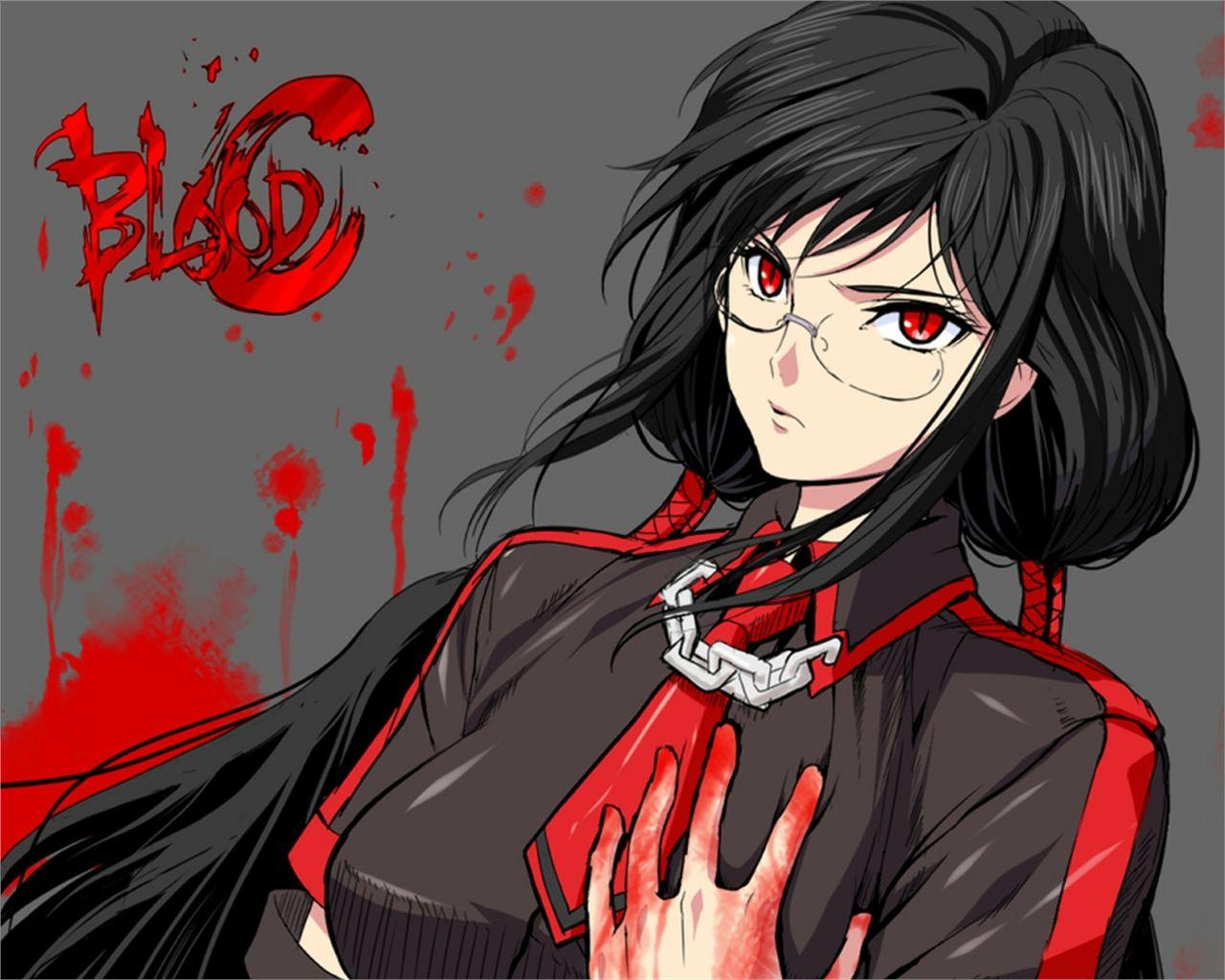 1280x1024 Anime Blood C Wallpaper:1280x1024
