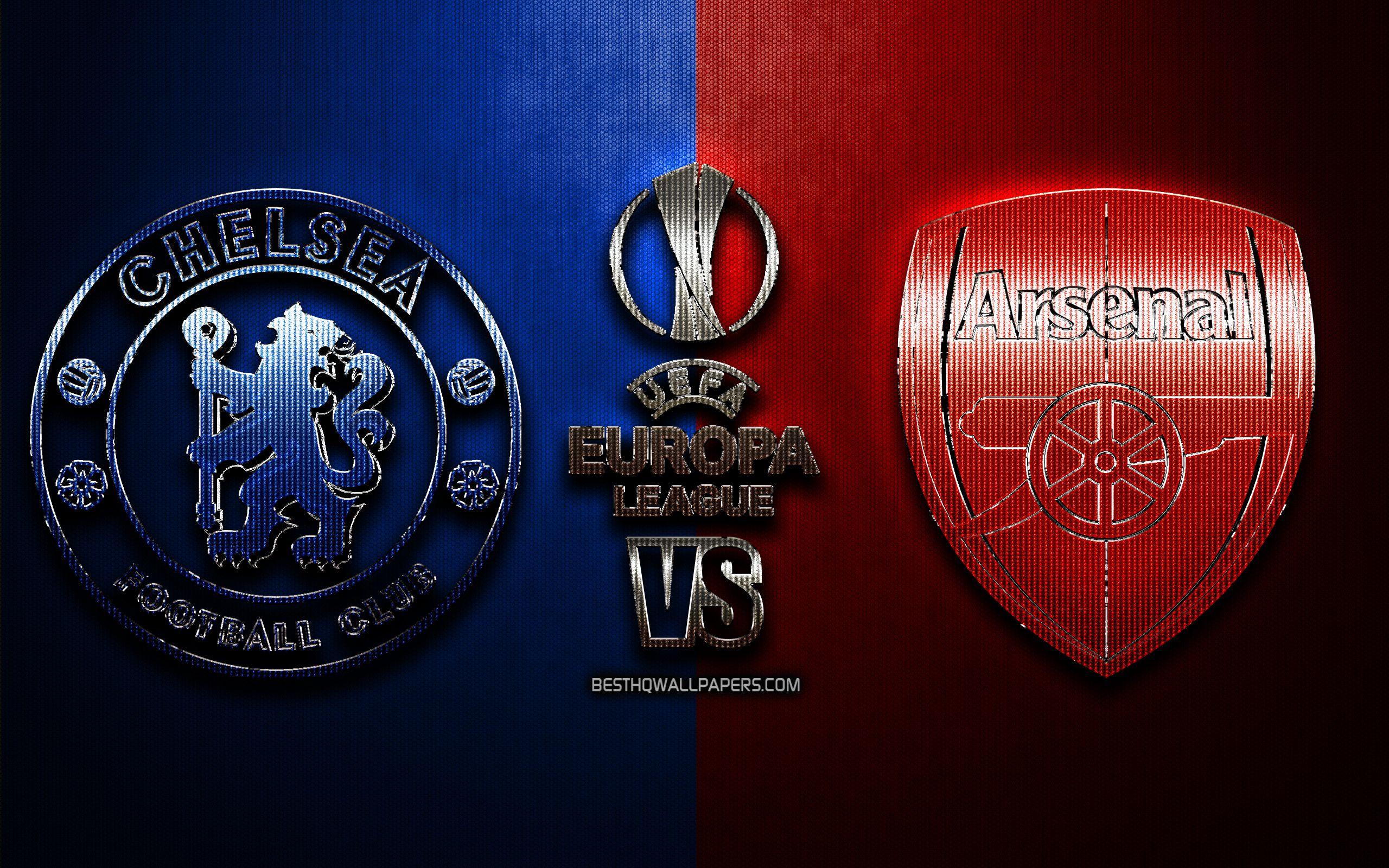 2560x1600 Download wallpaper Chelsea vs Arsenal, fan art, 2019 UEFA Europa League Final, 29 May glitter logo, Chelsea FC, Arsenal FC, creative, UEFA Europa League, Final, UEFA, Chelsea FC vs Arsenal FC