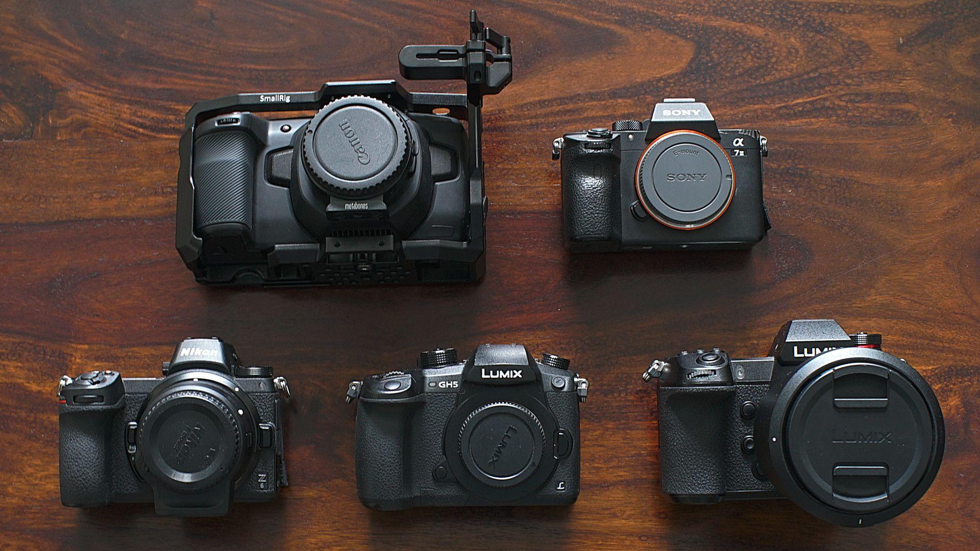 1920x1080 BMPCC 4K vs Panasonic S1 + GH5 vs Sony a7 III + a7S II vs Nikon Z6: Shootout