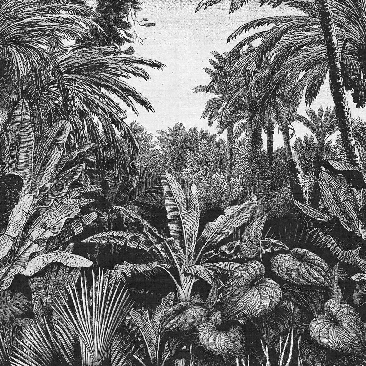 1181x1181 LONDON ART TROPICAL MORNINGS WALLPAPER