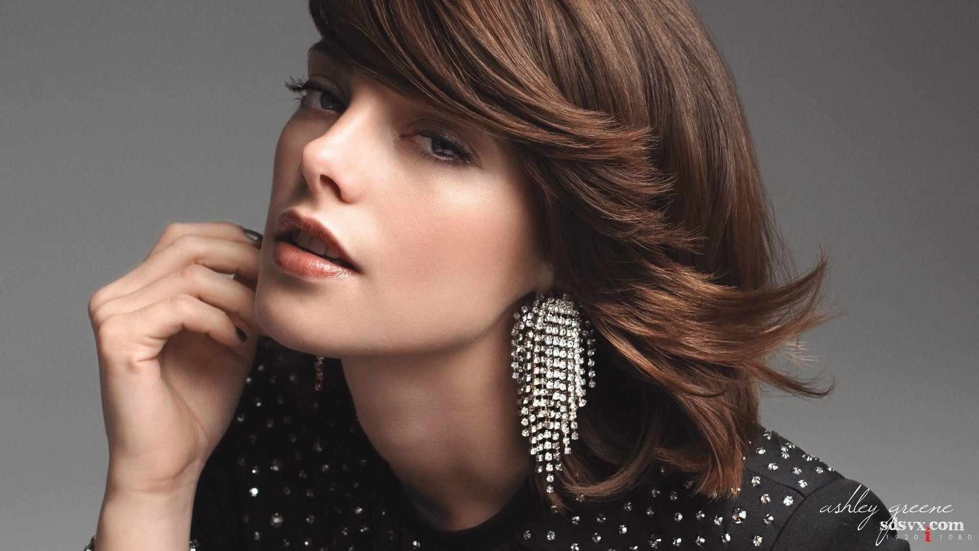 1920x1080 The model is very beautiful earrings wallpaper and image, picture, photo
