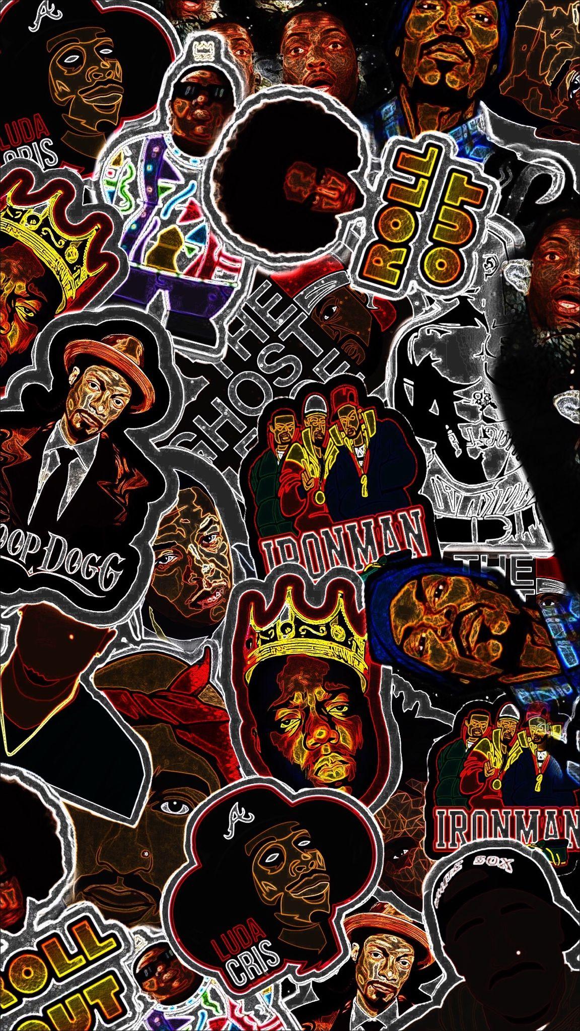 1152x2048 Sticker Bomb Wallpaper iPhone