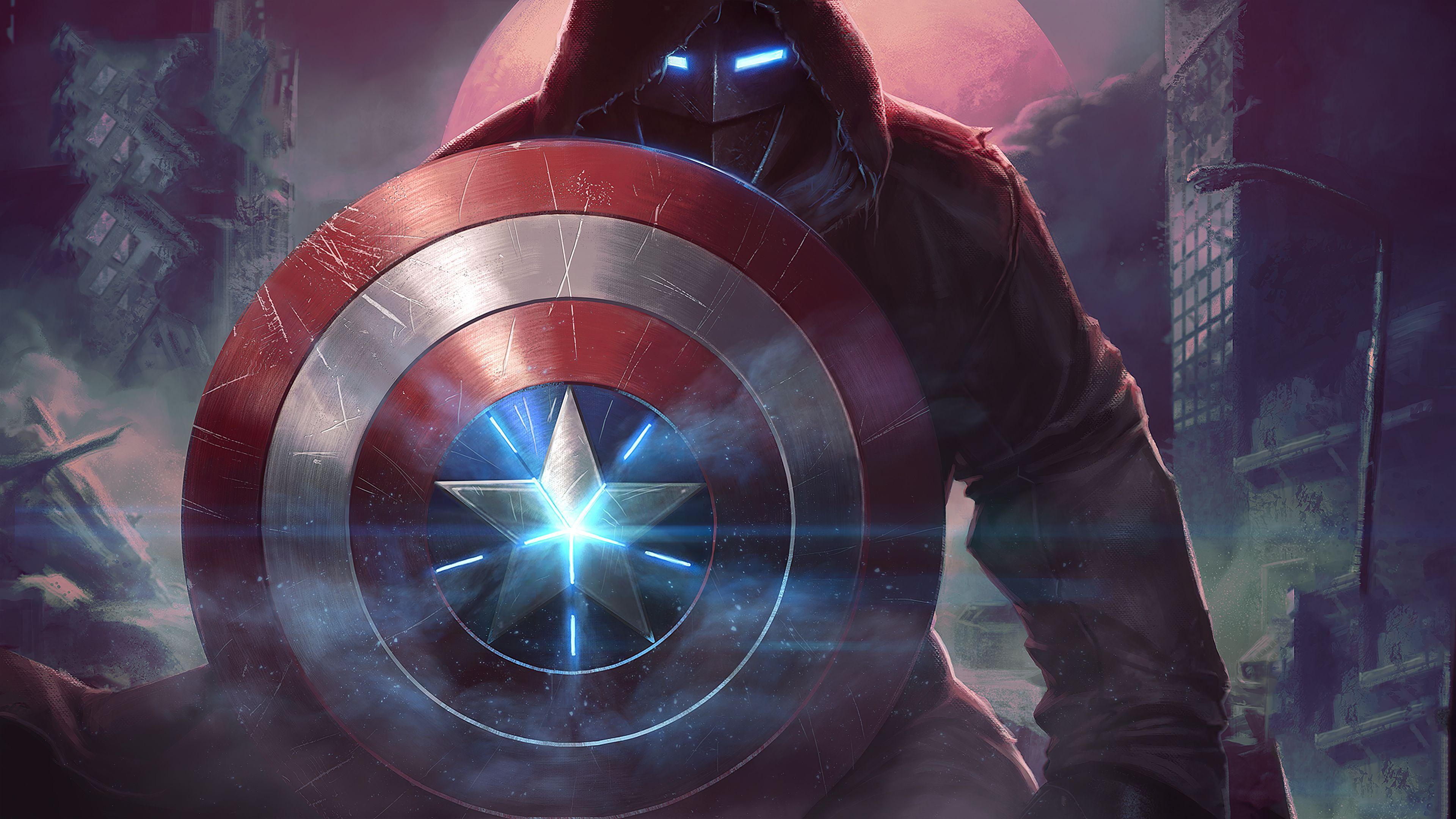 3840x2160 Captain America, MARVEL, Contest of Champions Wallpaper