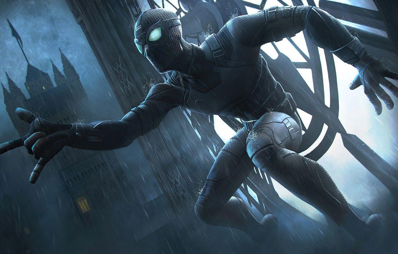 1332x850 Wallpaper The City, Hero, Spider Man, Marvel Comics, Marvel Contest Of Champions Image For Desktop, Section игры