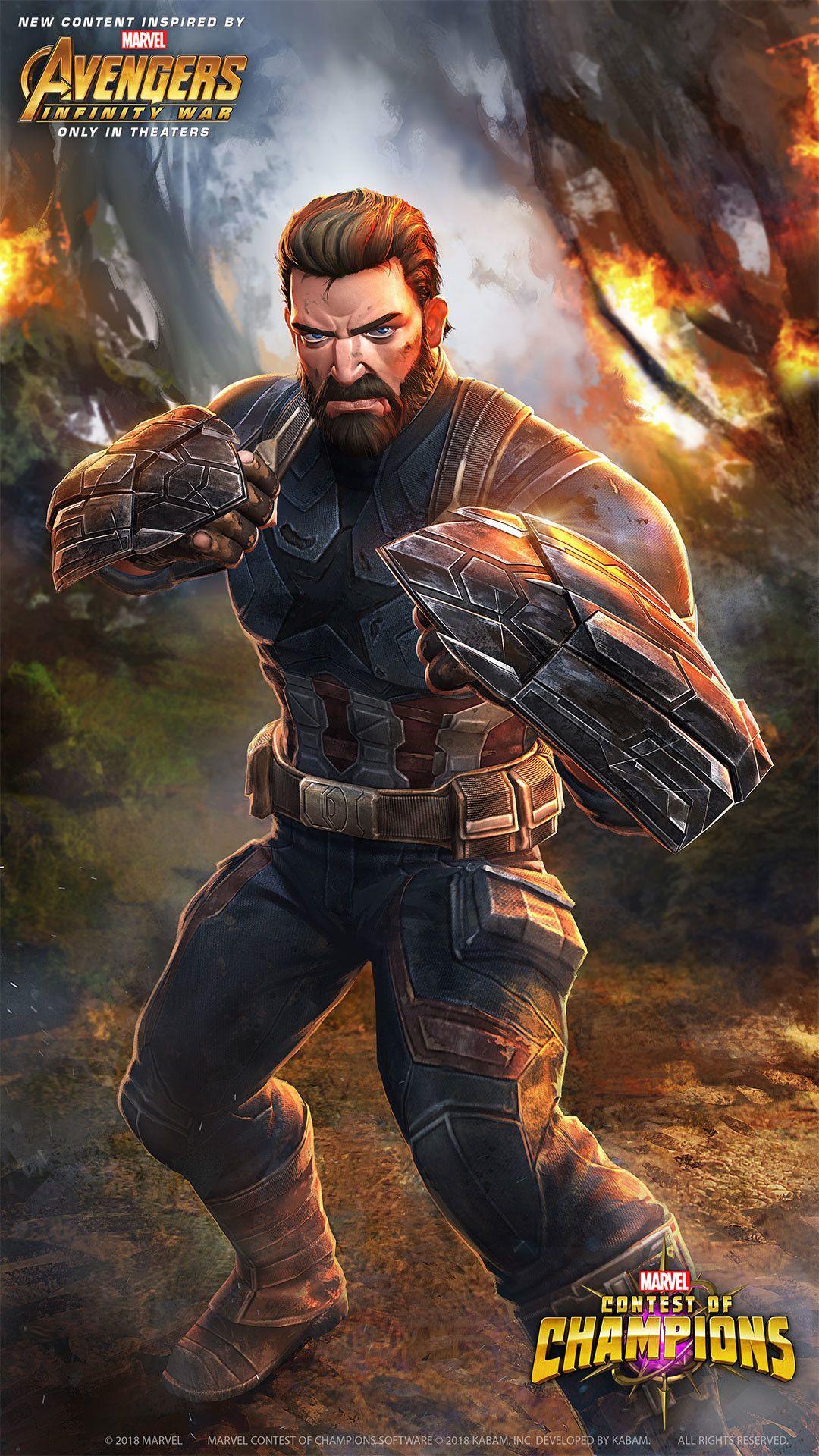 1080x1920 Captain America Infinity War Marvel .