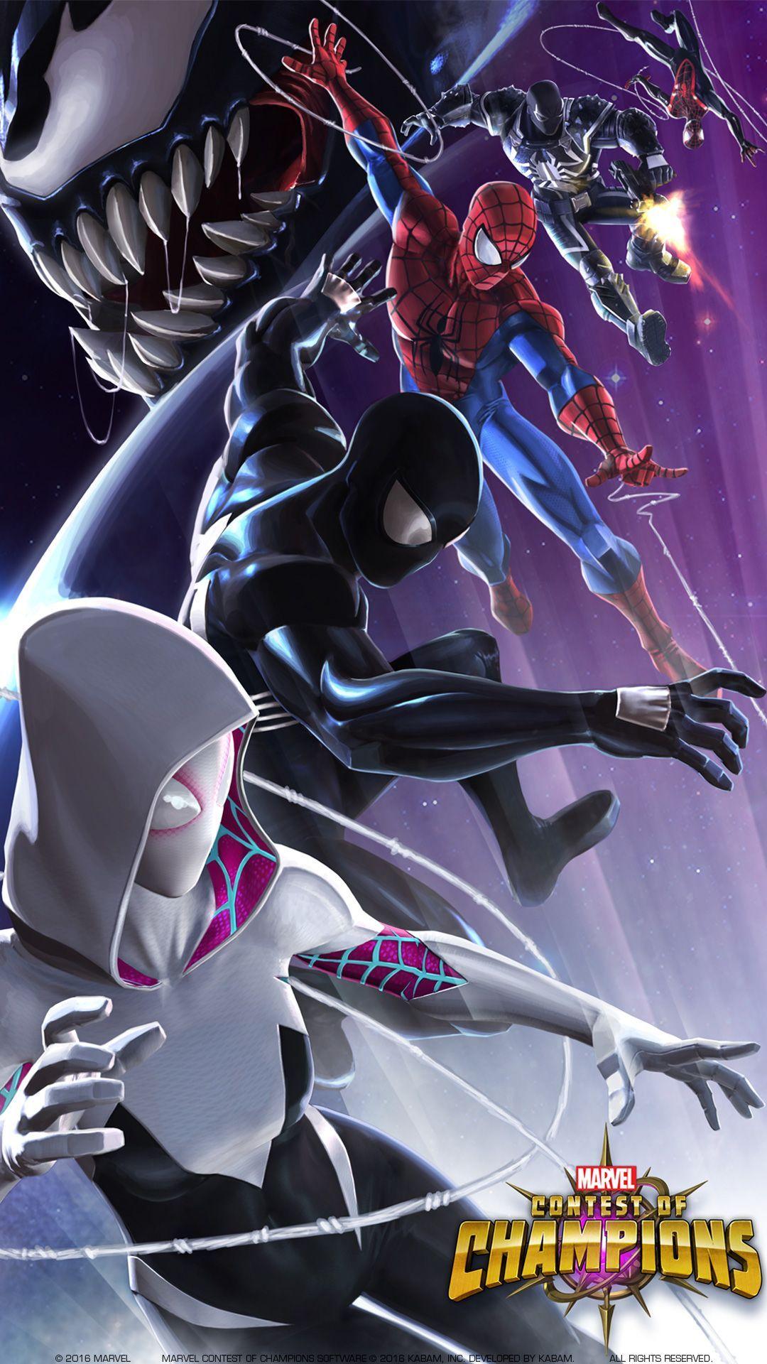 1080x1920 Kabam. Marvel spiderman, Marvel champions, Marvel venom