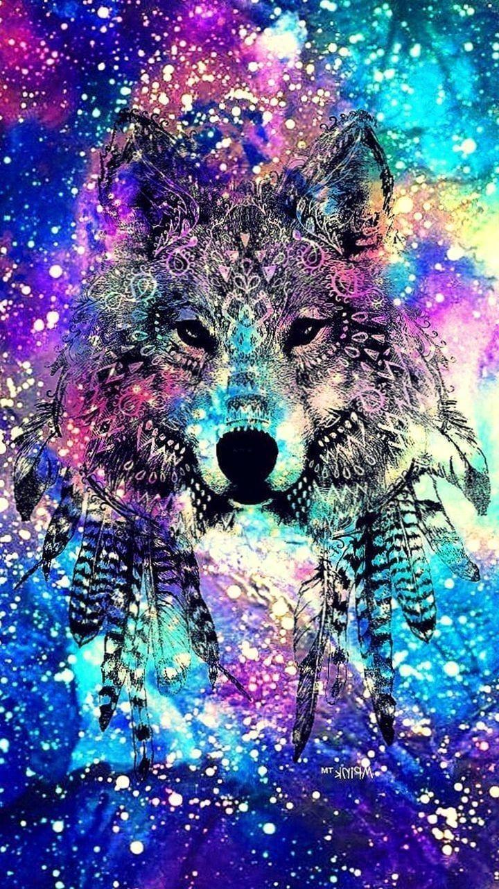 Rainbow Wolf Wallpapers - Top Free Rainbow Wolf Backgrounds ...