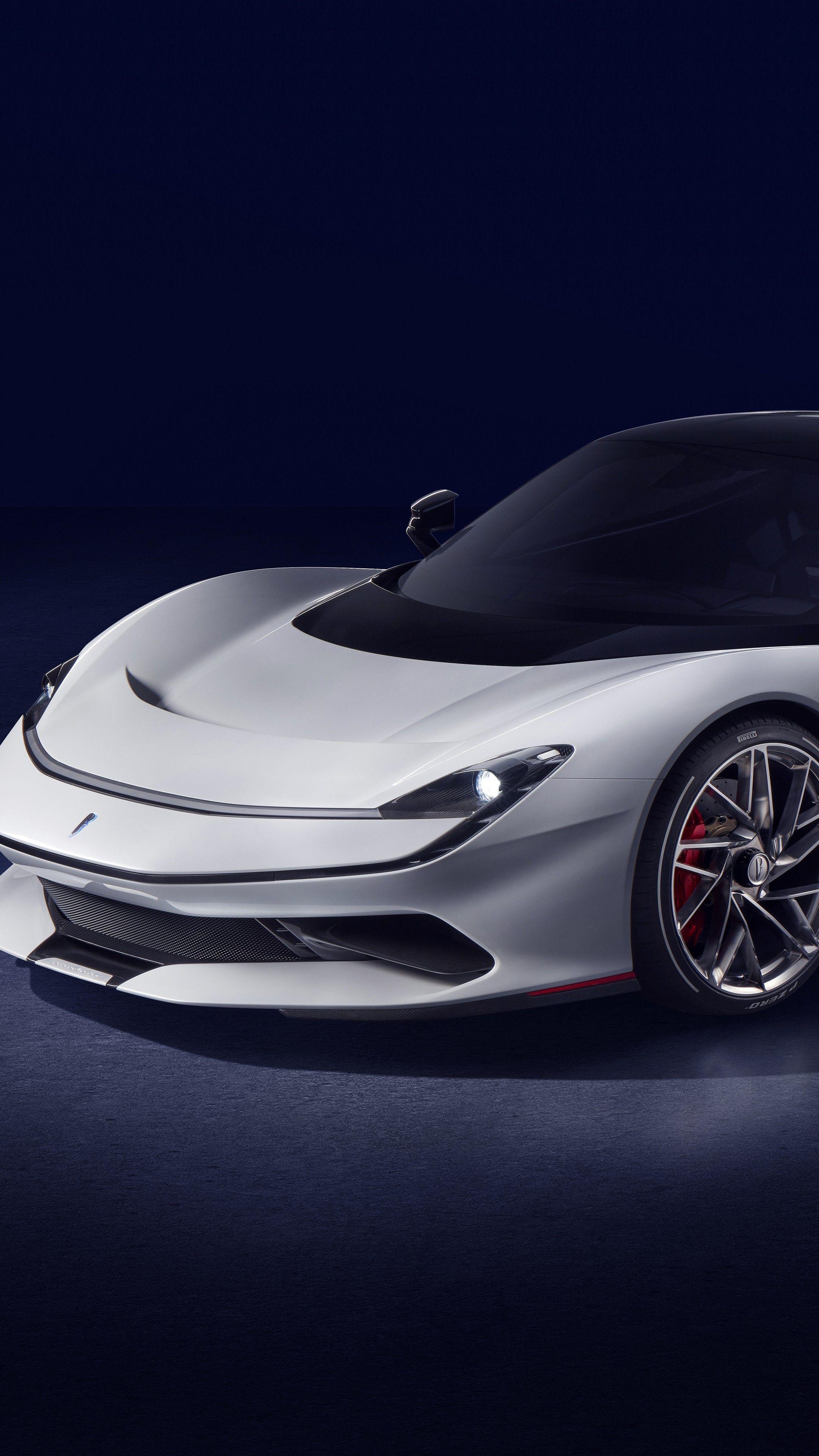 2160x3840 Wallpaper Pininfarina Battista, supercar, Geneva Motor Show 8K, Cars & Bikes