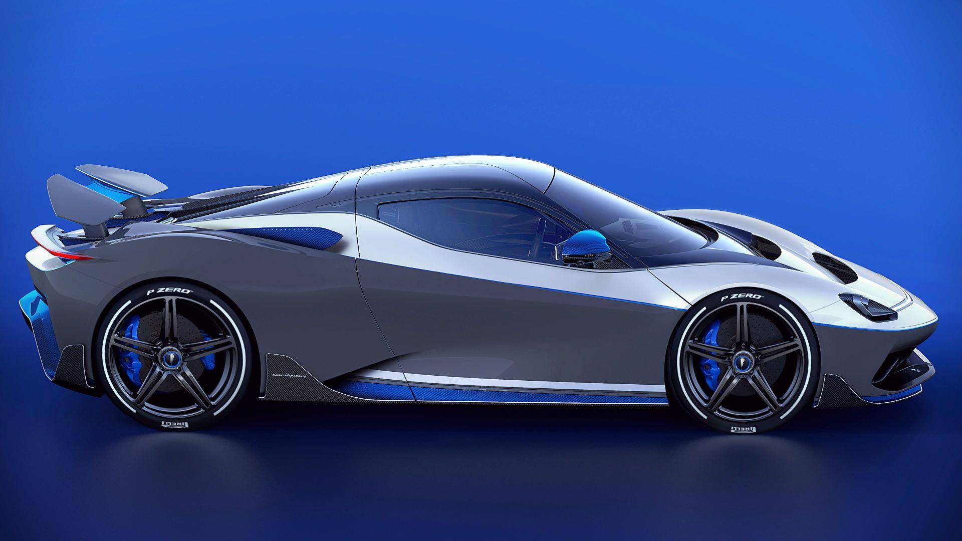 1920x1080 Pininfarina Battista Anniversario Side Wallpaper