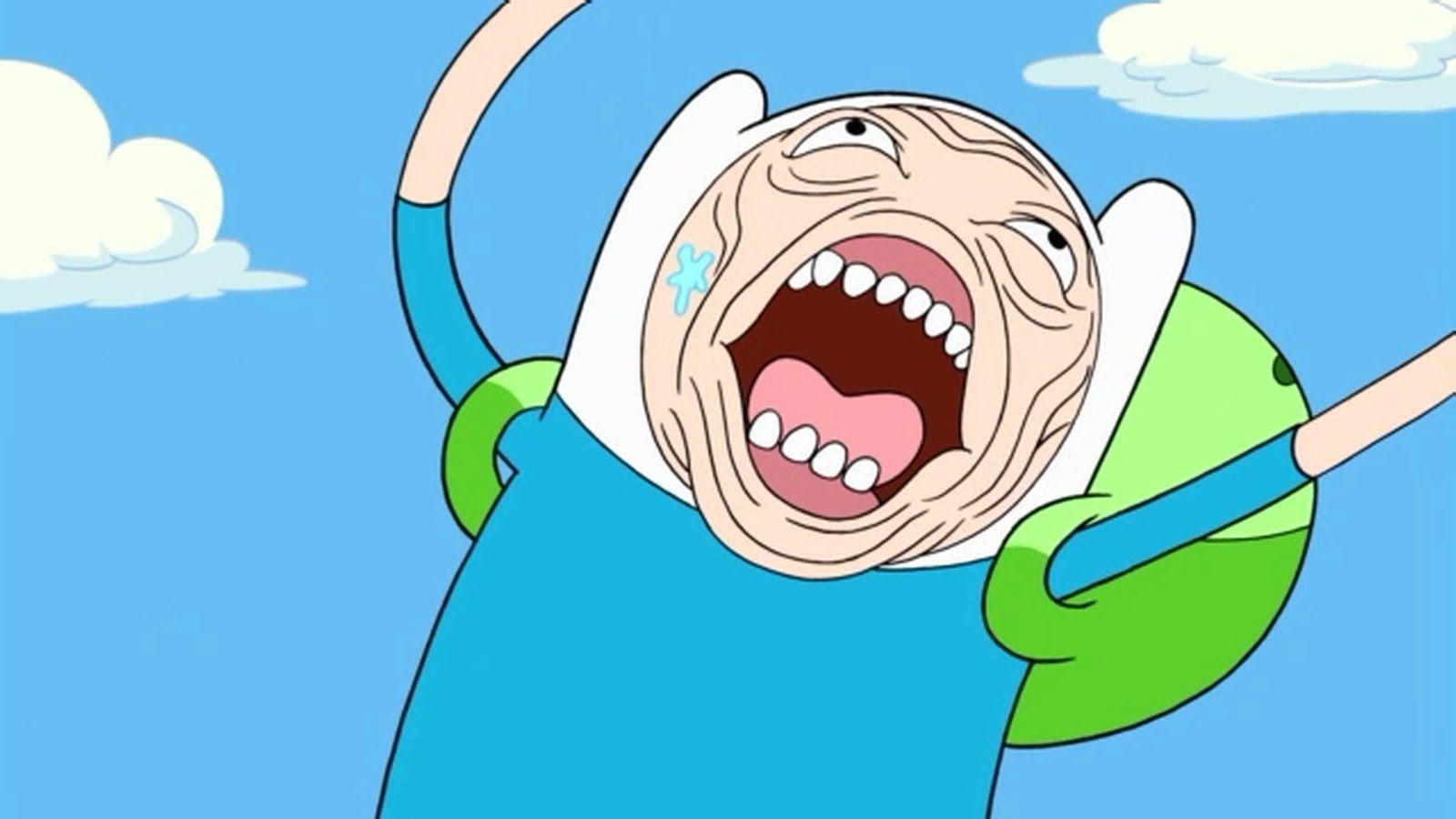 1600x900 Adventure Time Funny Faces of Finn and Jake