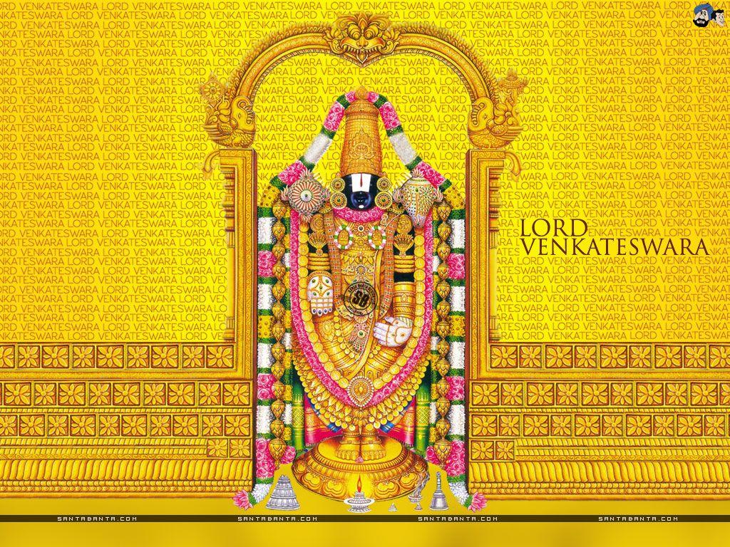 1024x768 Lord Venkateswara HD Wallpaper