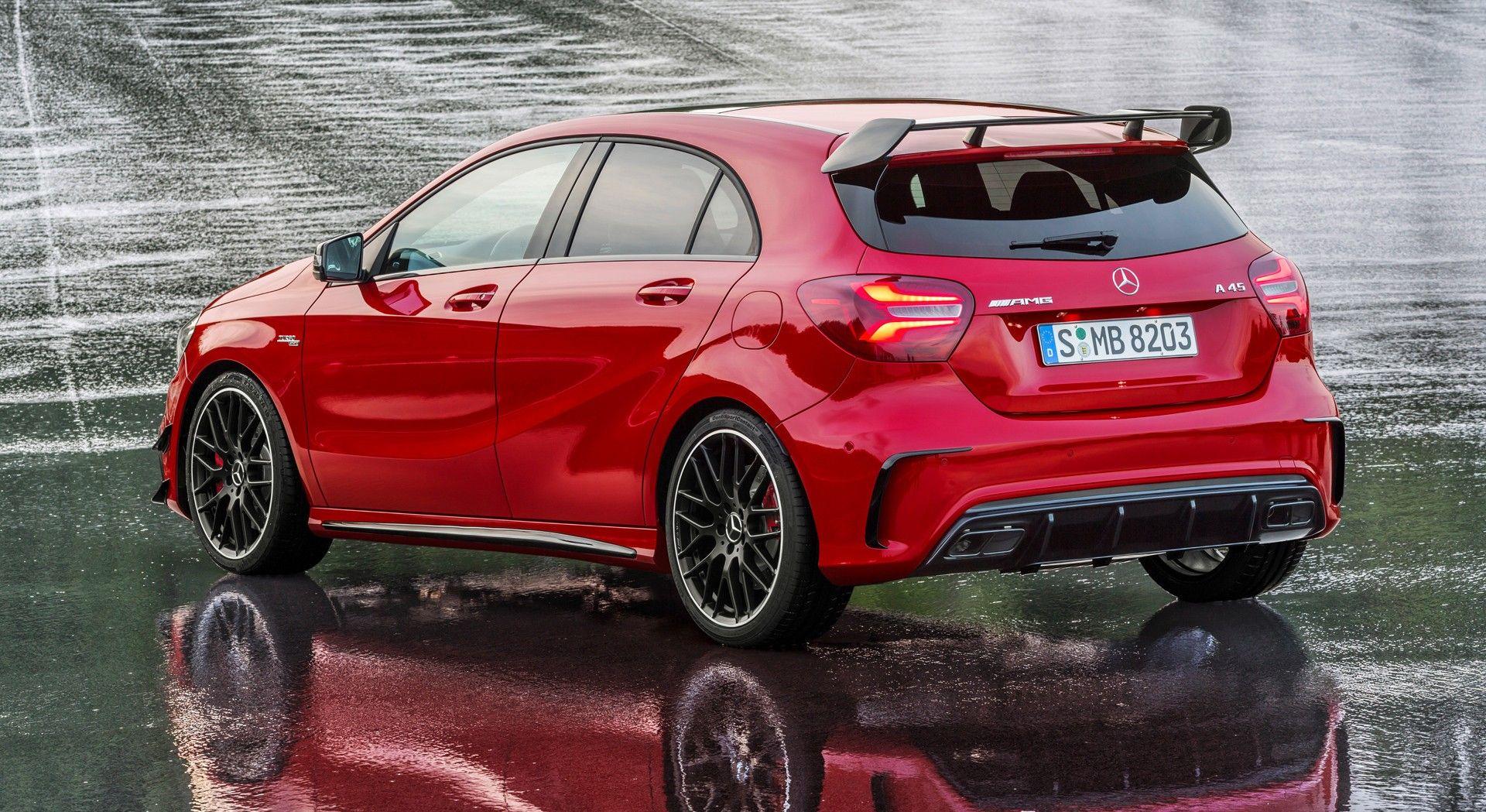 1920x1049 mercedes a class amg a45 red Desktop Wallpaperk HD