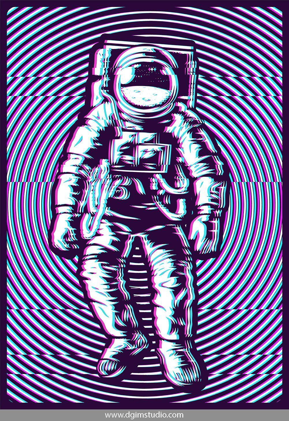 1000x1454 Glitch Graphic Style. Glitch wallpaper, Astronaut illustration, Glitch art