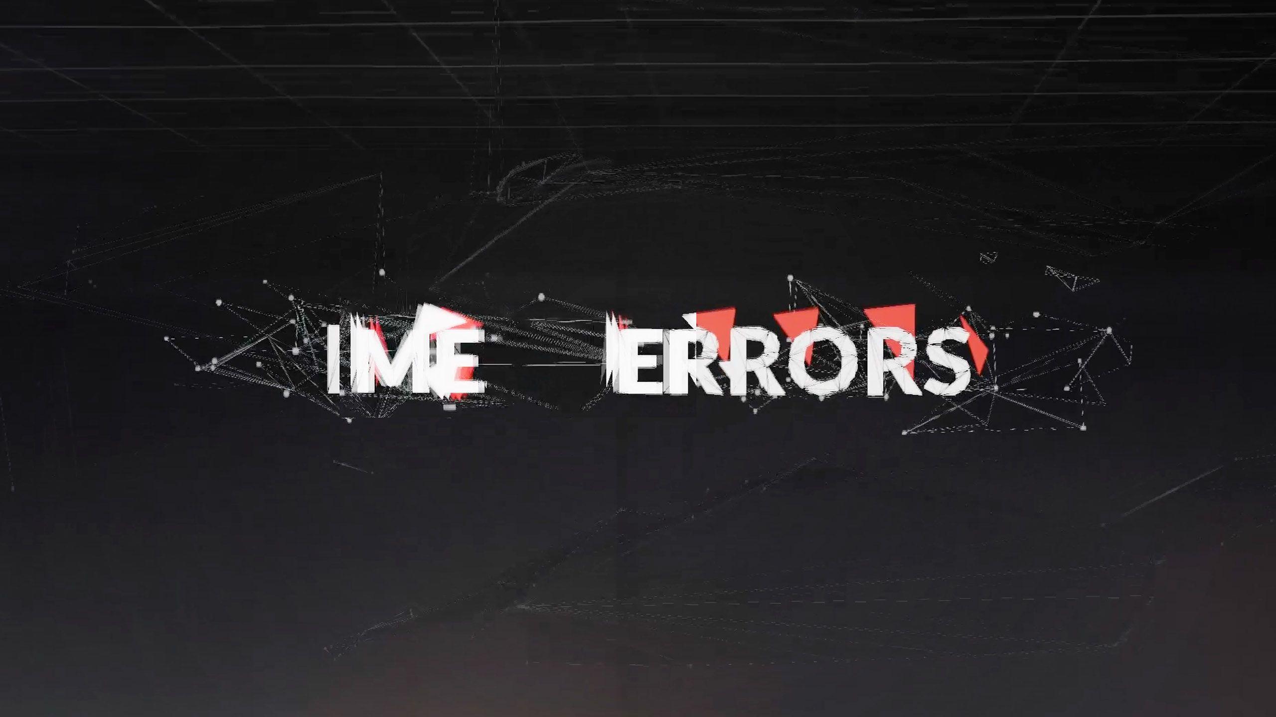 2560x1440 Glitchy Title Effect in Blender