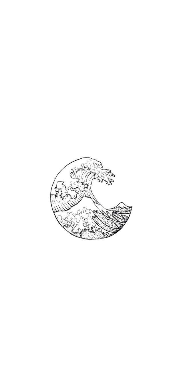 640x1365 Las dos reinas es una cinta biográfica: Aesthetic Wallpaper Ocean Waves