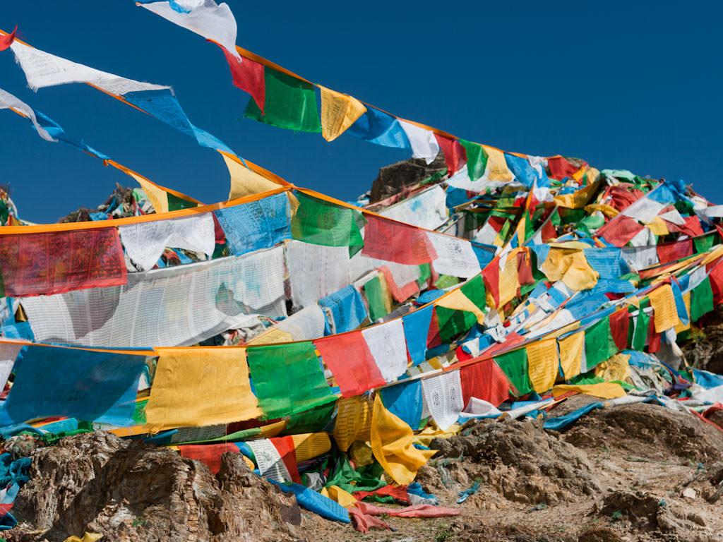 1024x768 Ganden Monastery kora, Lhasa Tibet and Travis