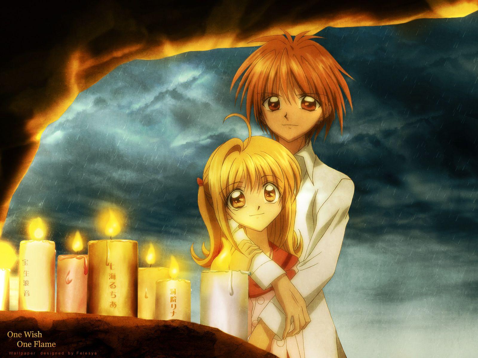 1600x1200 Mermaid Melody Pichi Pichi Pitch Wallpaper: One Wish One Flame